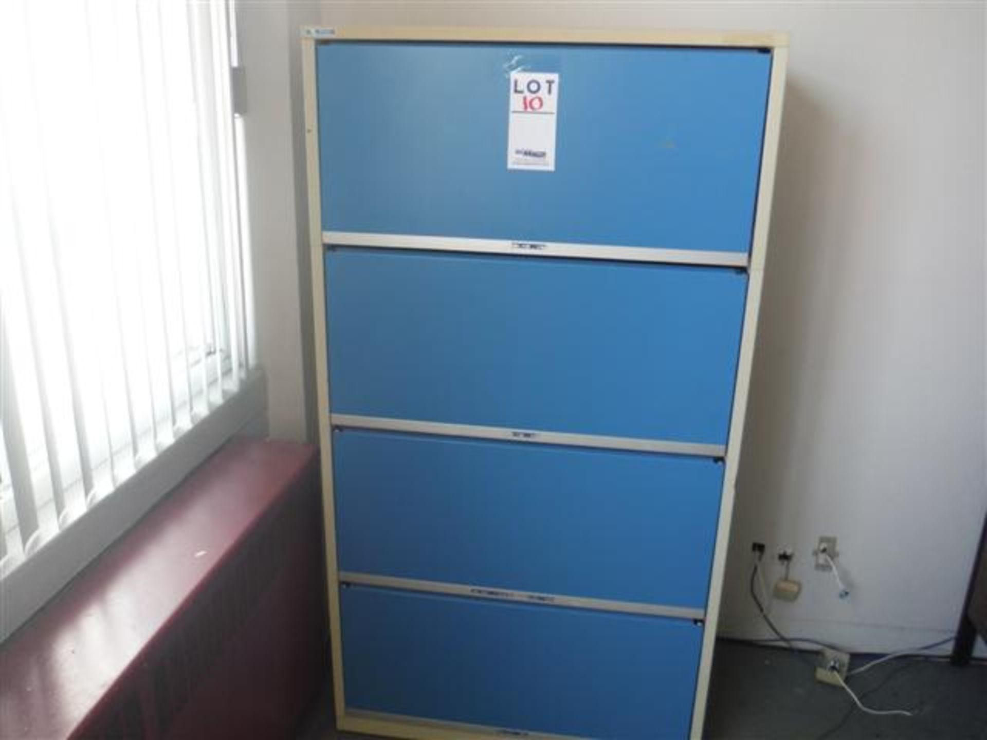 4 DRAWER LATERAL FILE CABINET