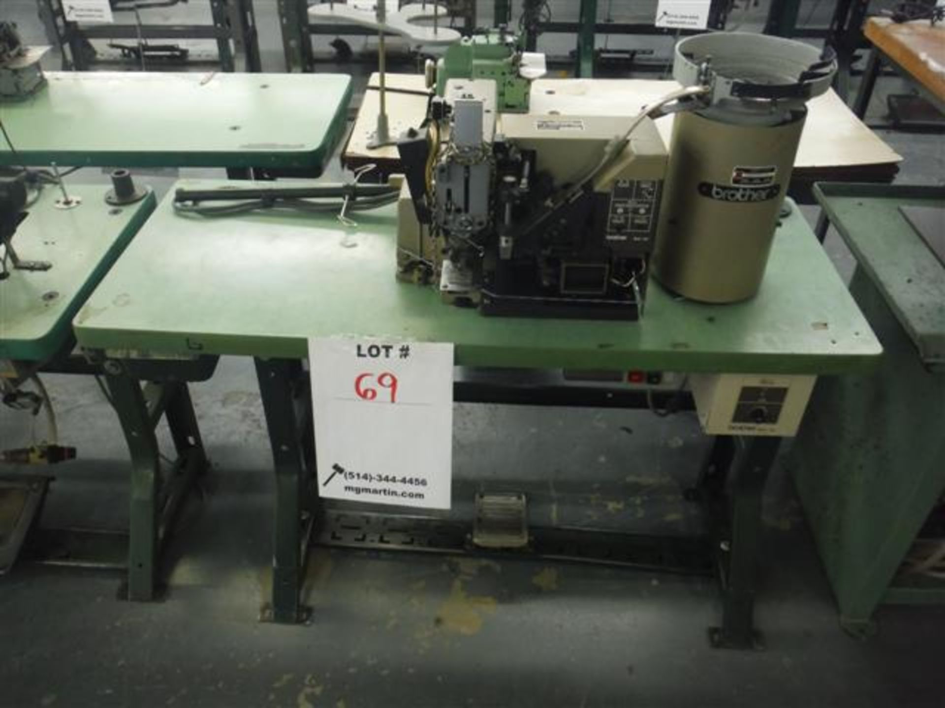 BROTHER BUTTON HOLE SEWING MACHINE #CB3-B917-51