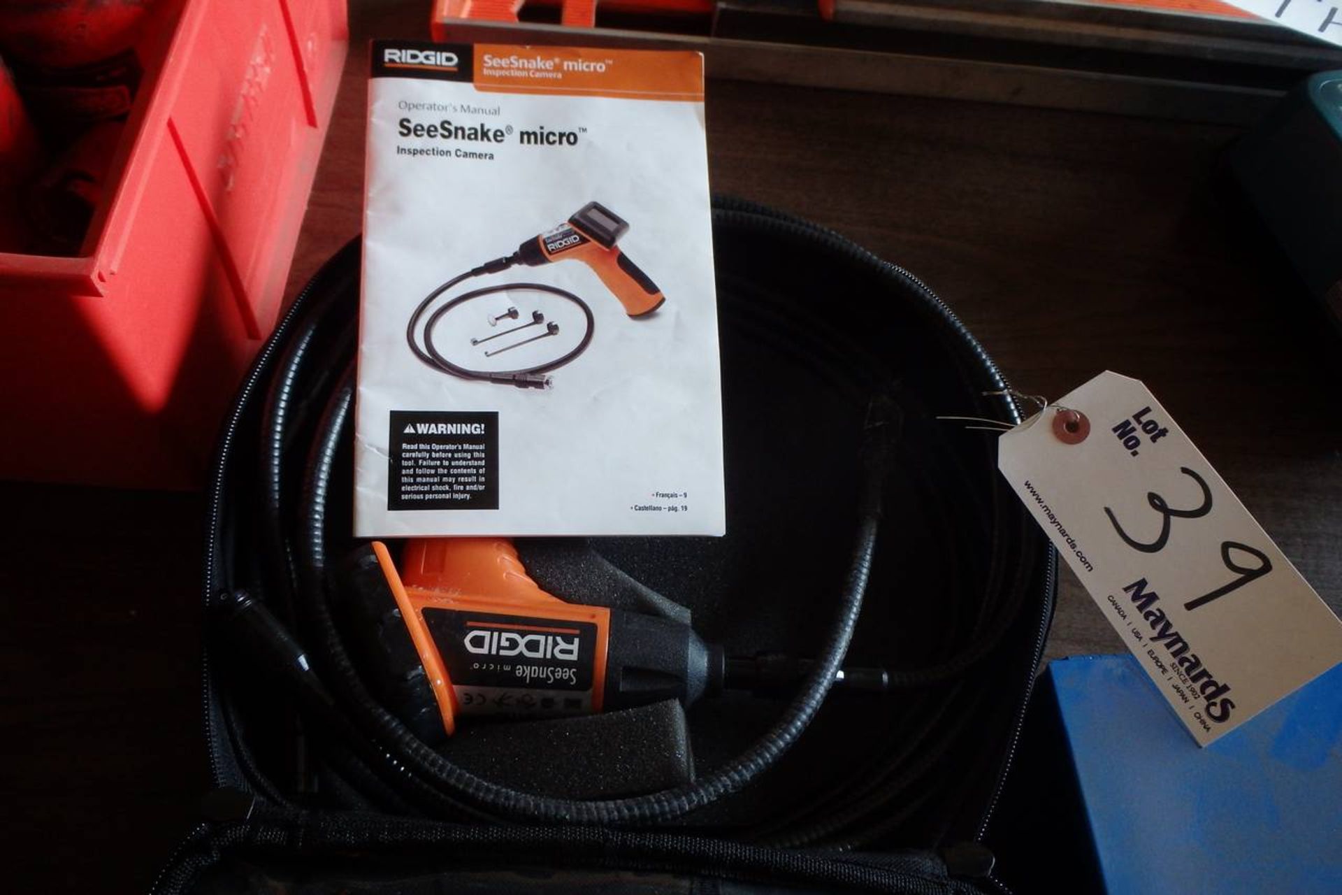 Ridgid SeeSnake Micro Inspection Camera