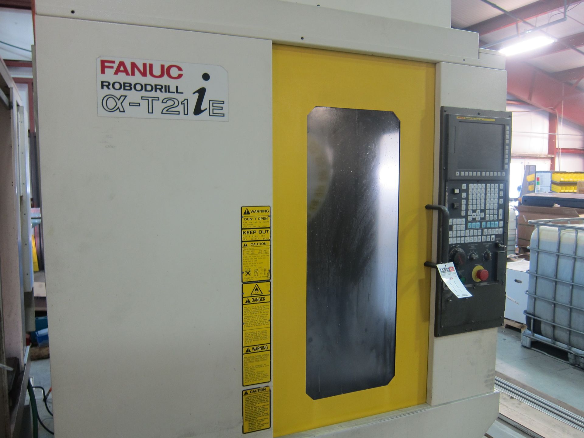 FANUC ROBODRILL-A-T21iE, 4 AXIS CNC DRILL & TAP, CENTER, W/ FANUC 31iA5 - Image 6 of 8