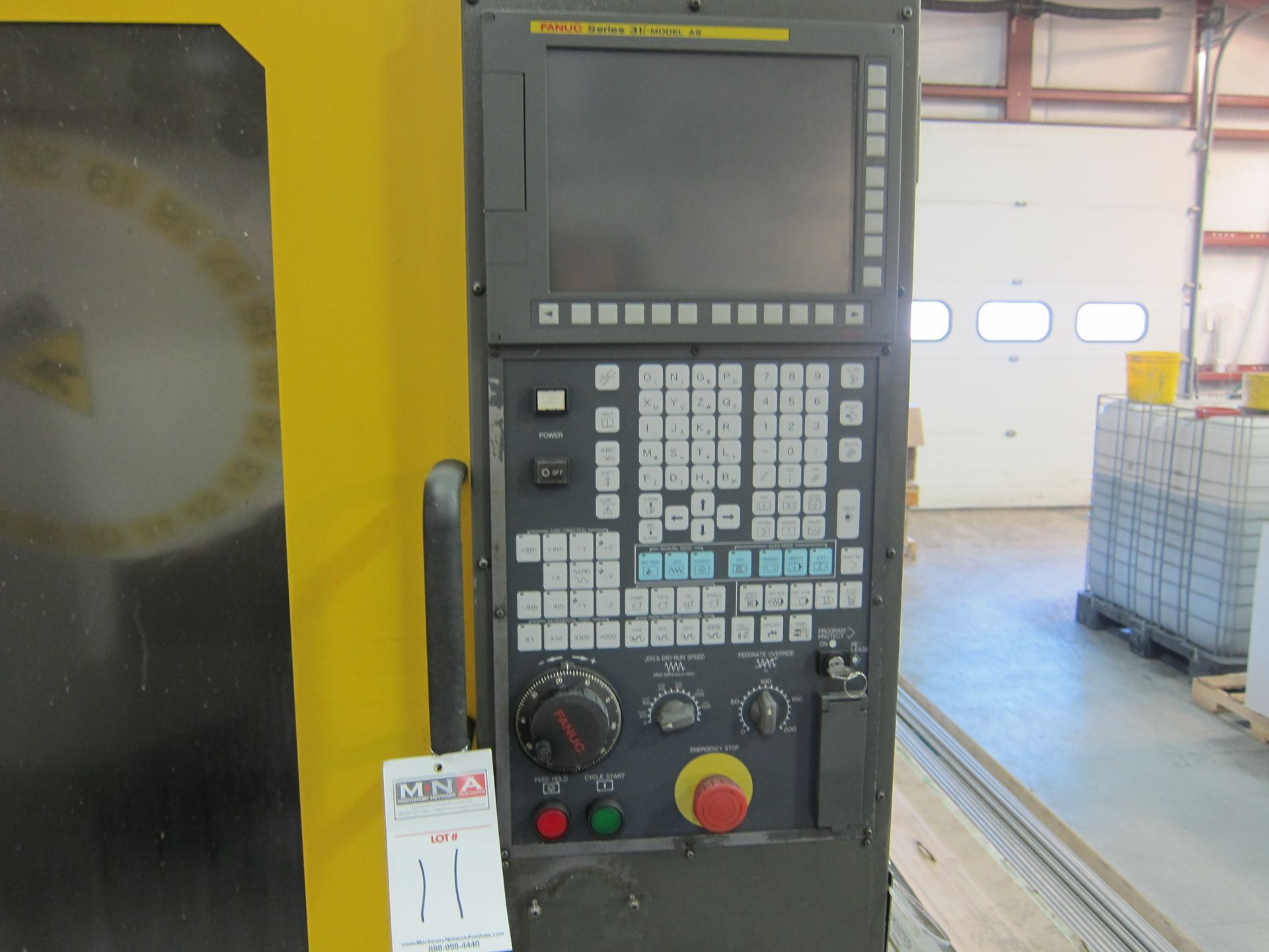 FANUC ROBODRILL-A-T21iE, 4 AXIS CNC DRILL & TAP, CENTER, W/ FANUC 31iA5 - Image 7 of 8