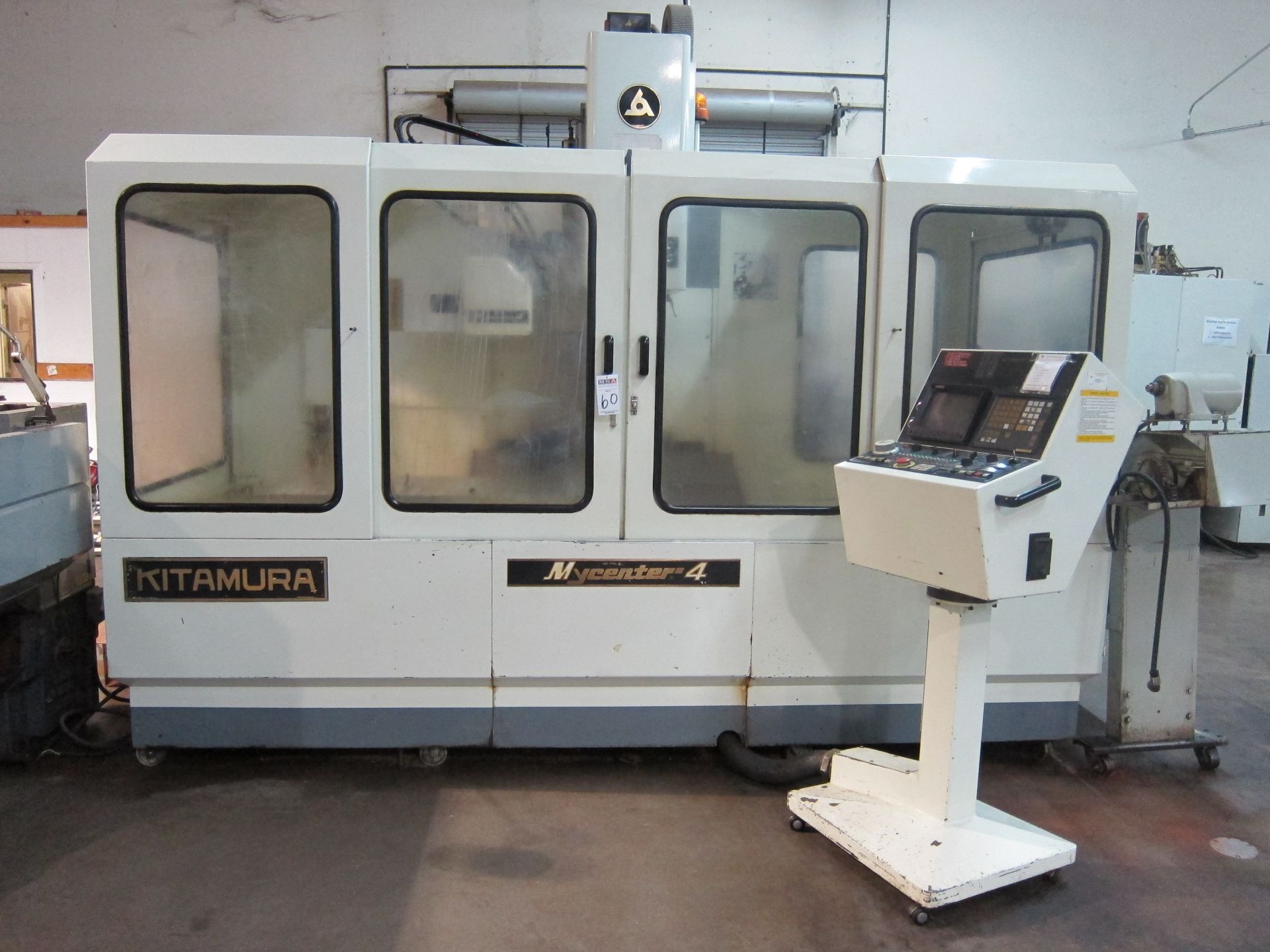 KITAMURA MYCENTER 4 VMC, FANUC 11M CONTROL, 36"X 20"X 22.5" TRAVELS, 30 ATC, CT40 TAPER,CC