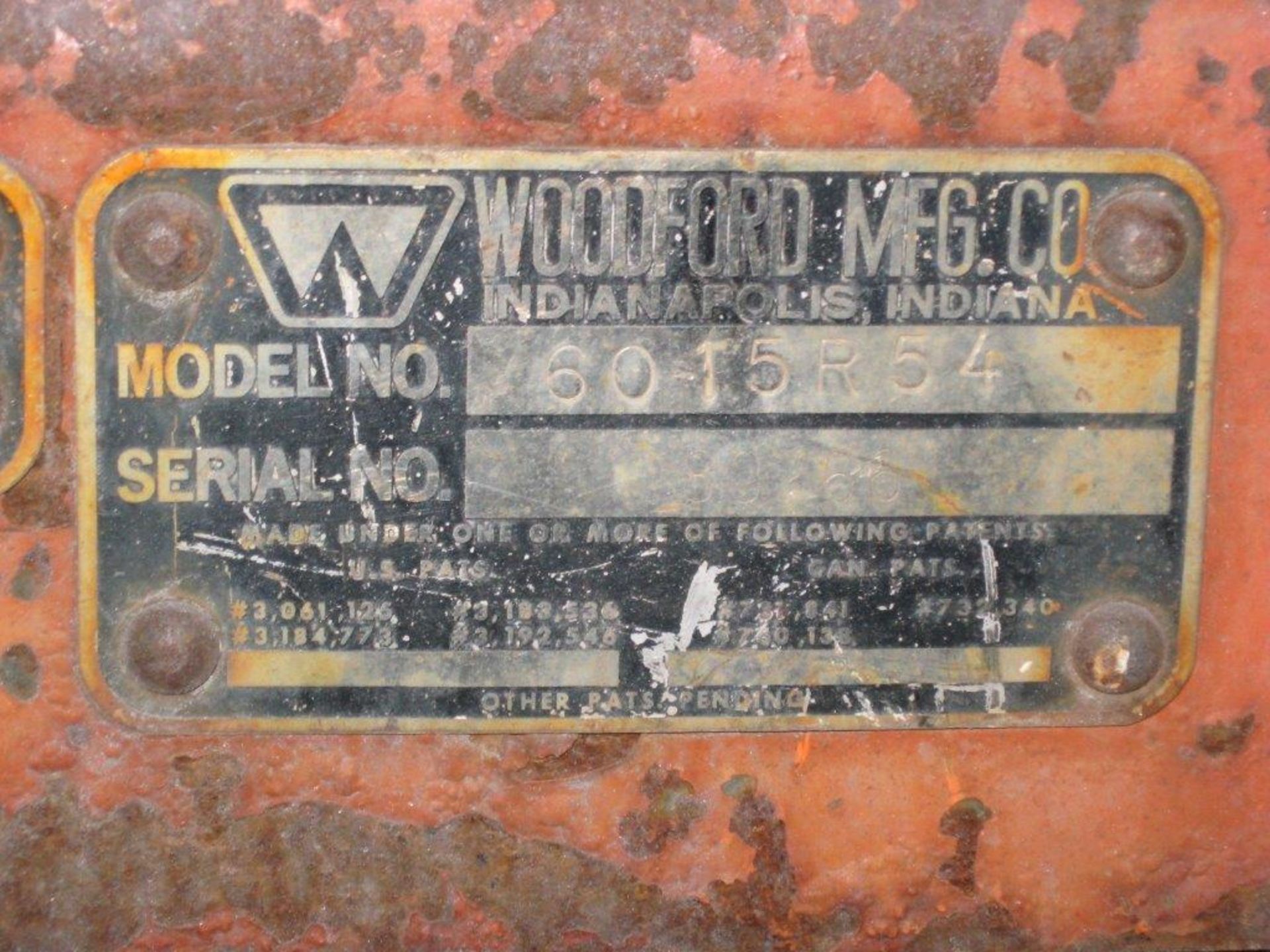 Wood Ford MFG Co Dock Plate w/ 15,000lb Cap - Image 3 of 9