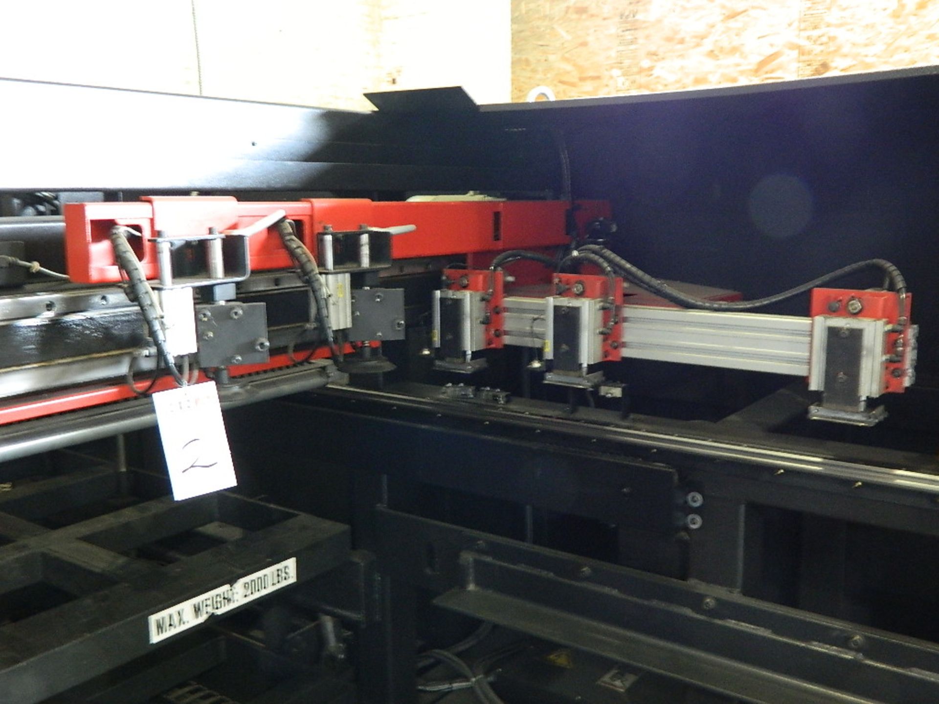 2011 Amada CNC Load/Unload System Mdl MP1225NJ w/ max material size 4'x8', minimum material size: - Image 5 of 5