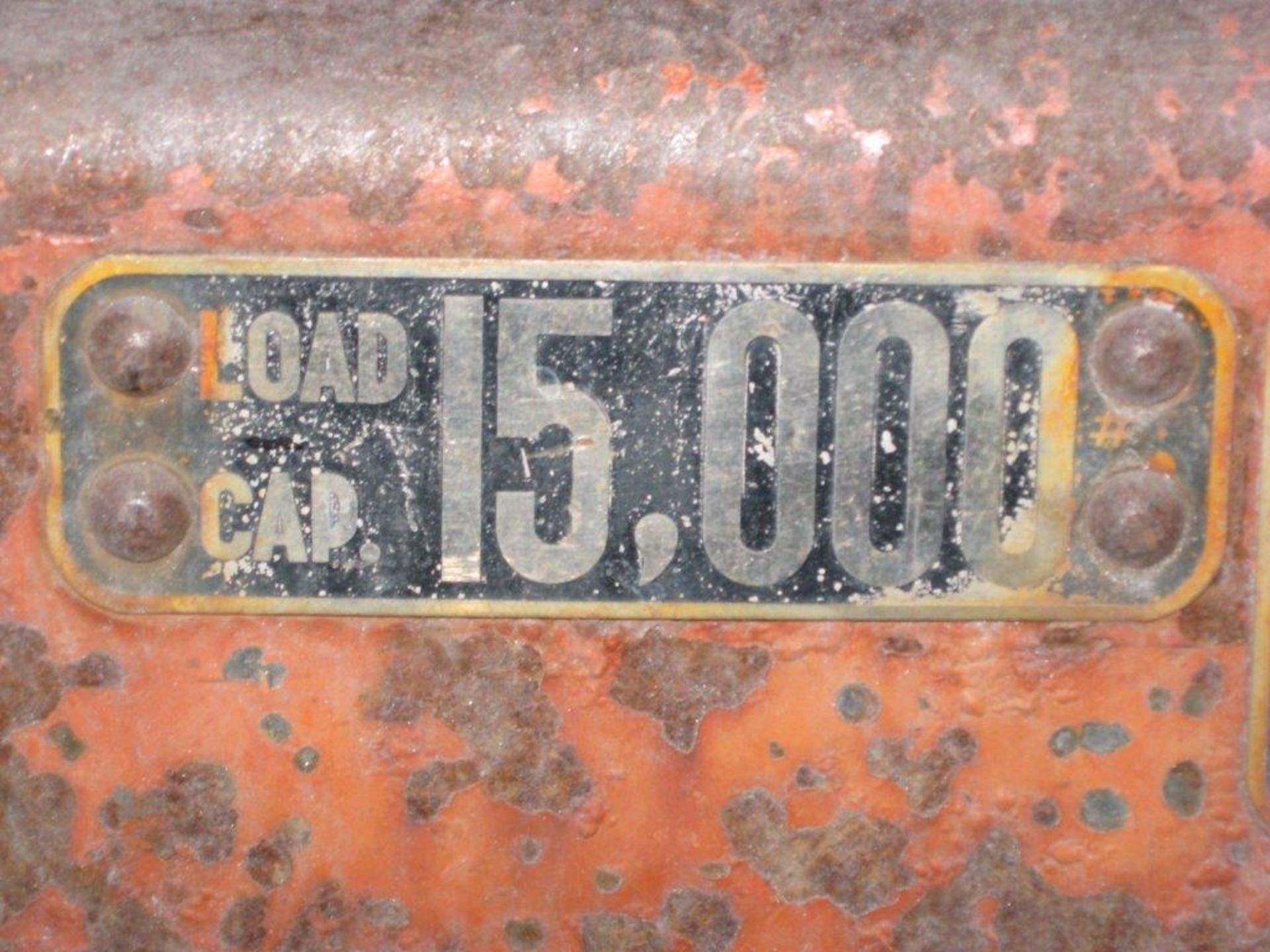 Wood Ford MFG Co Dock Plate w/ 15,000lb Cap - Image 4 of 9