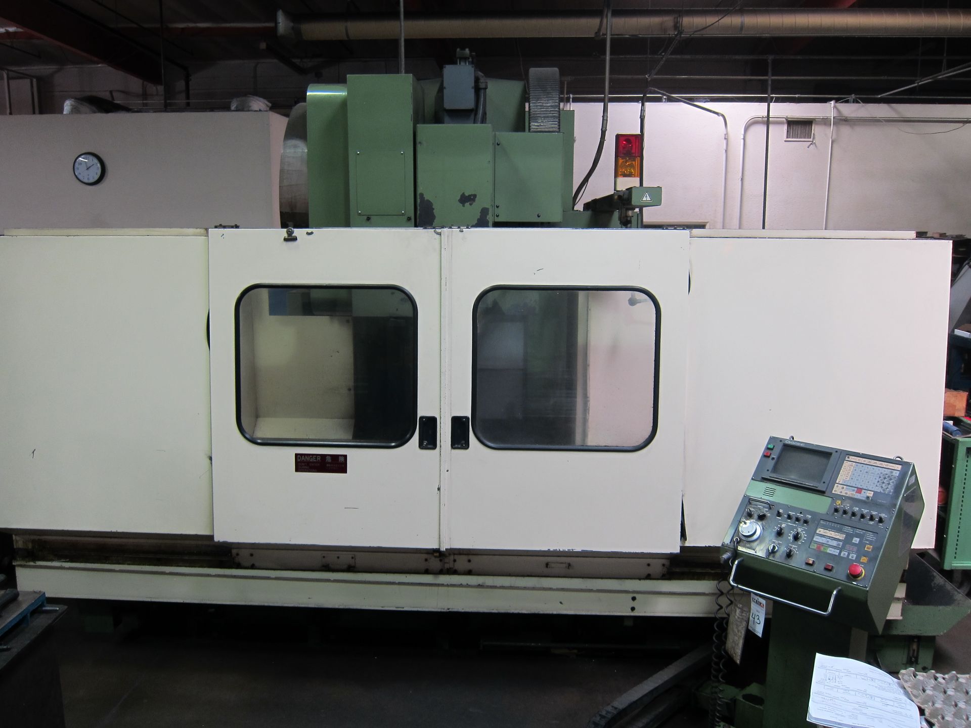 OKK -PCV-510 VERTICAL MACHINING CENTER MITSUBISHI OKK- PNC- CONTROLS  60''X20''X20'' TRAVELS, 6000 - Image 4 of 12