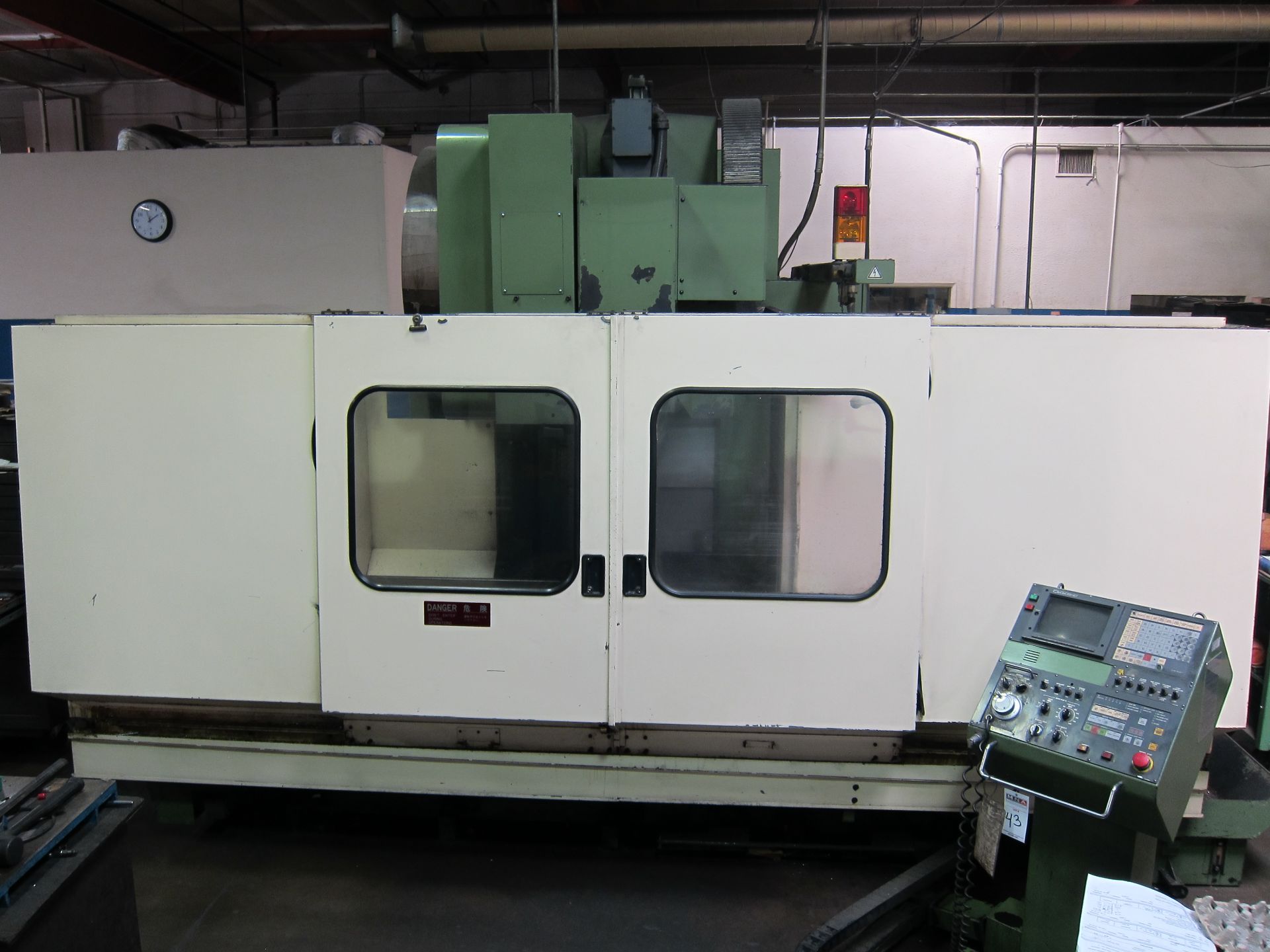 OKK -PCV-510 VERTICAL MACHINING CENTER MITSUBISHI OKK- PNC- CONTROLS  60''X20''X20'' TRAVELS, 6000 - Image 2 of 12