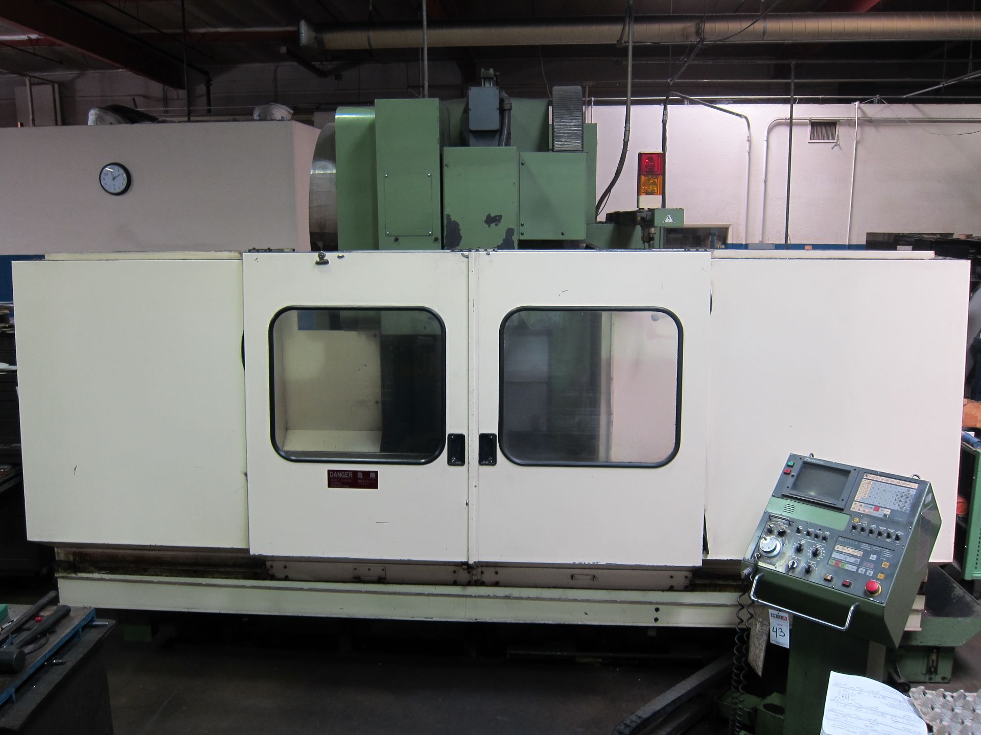 OKK -PCV-510 VERTICAL MACHINING CENTER MITSUBISHI OKK- PNC- CONTROLS  60''X20''X20'' TRAVELS, 6000 - Image 3 of 12