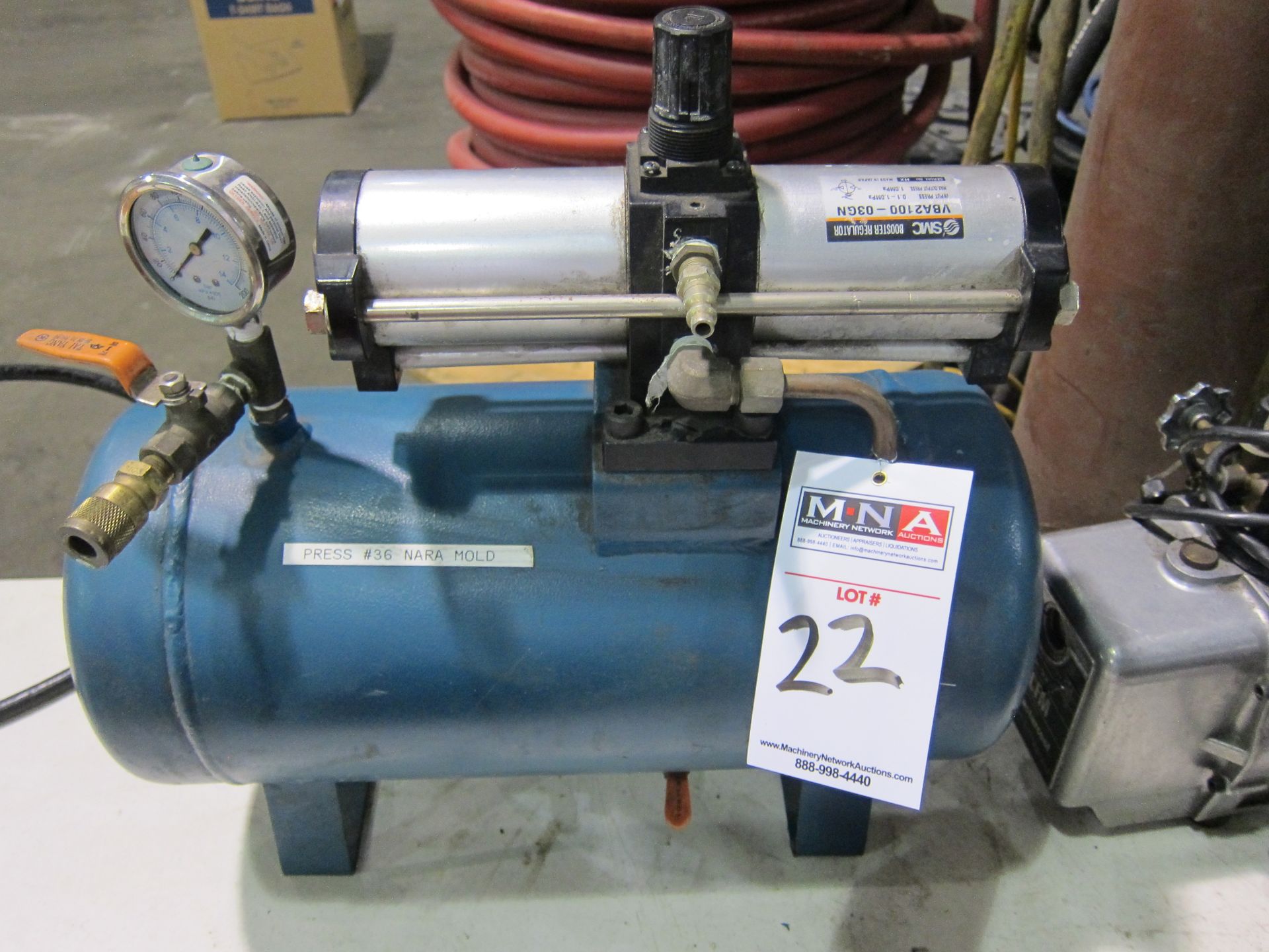 AIR TANK W/ BOOSTER REGULATOR - Image 5 of 5