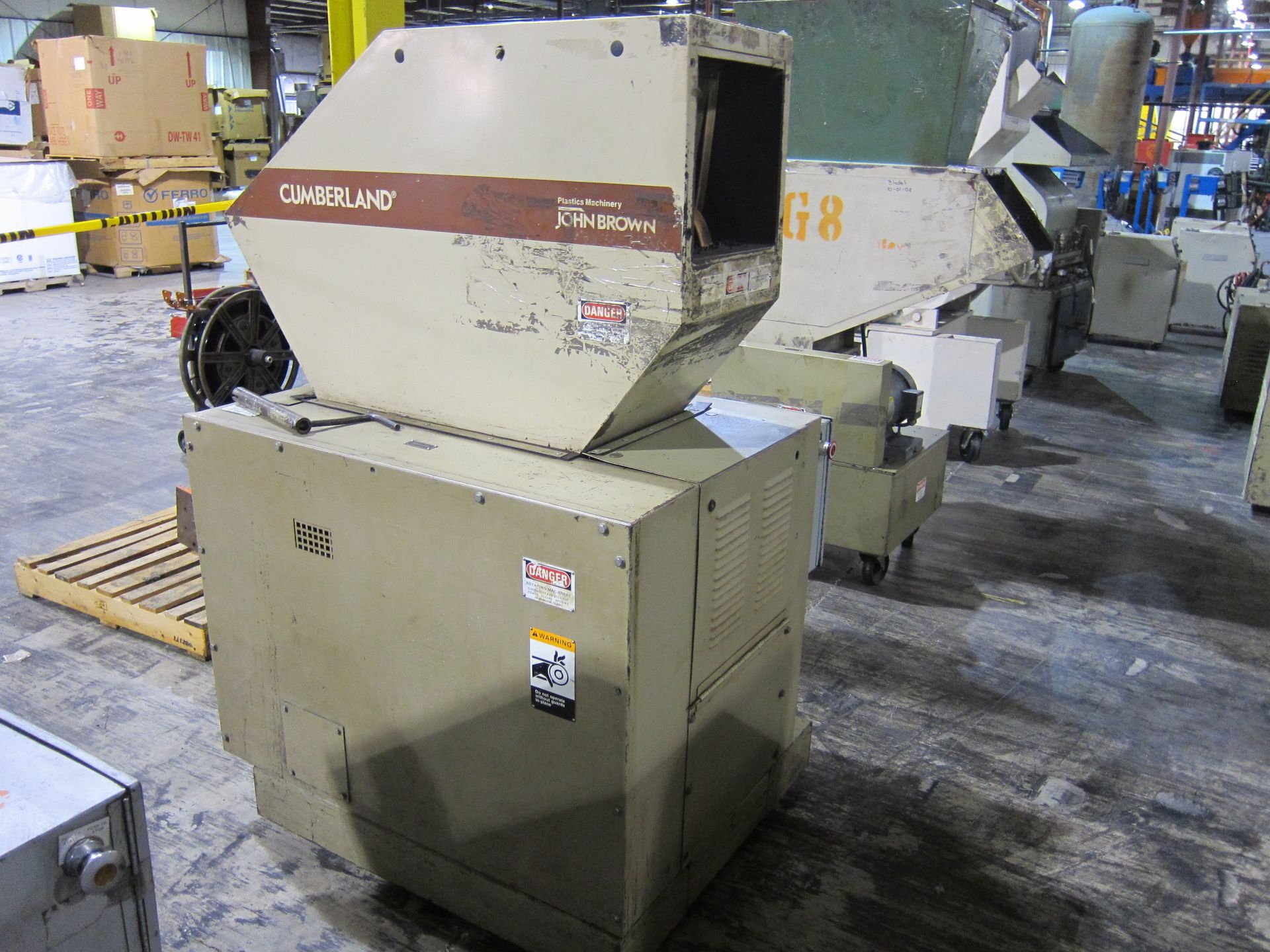 10 HP CUMBERLAND GRINDER 12''X12'' S/N 93000-94509 - Image 3 of 3