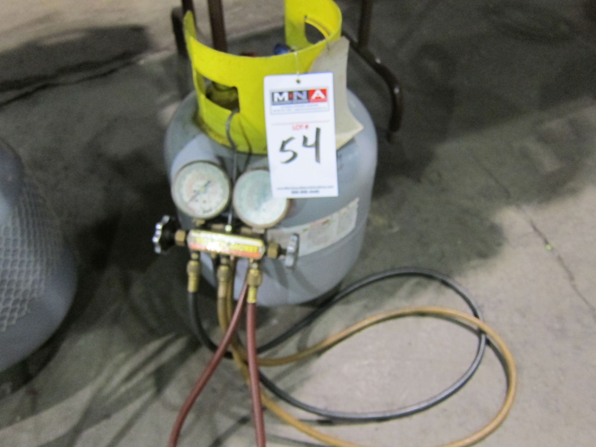 FREON RECOVERY TANK