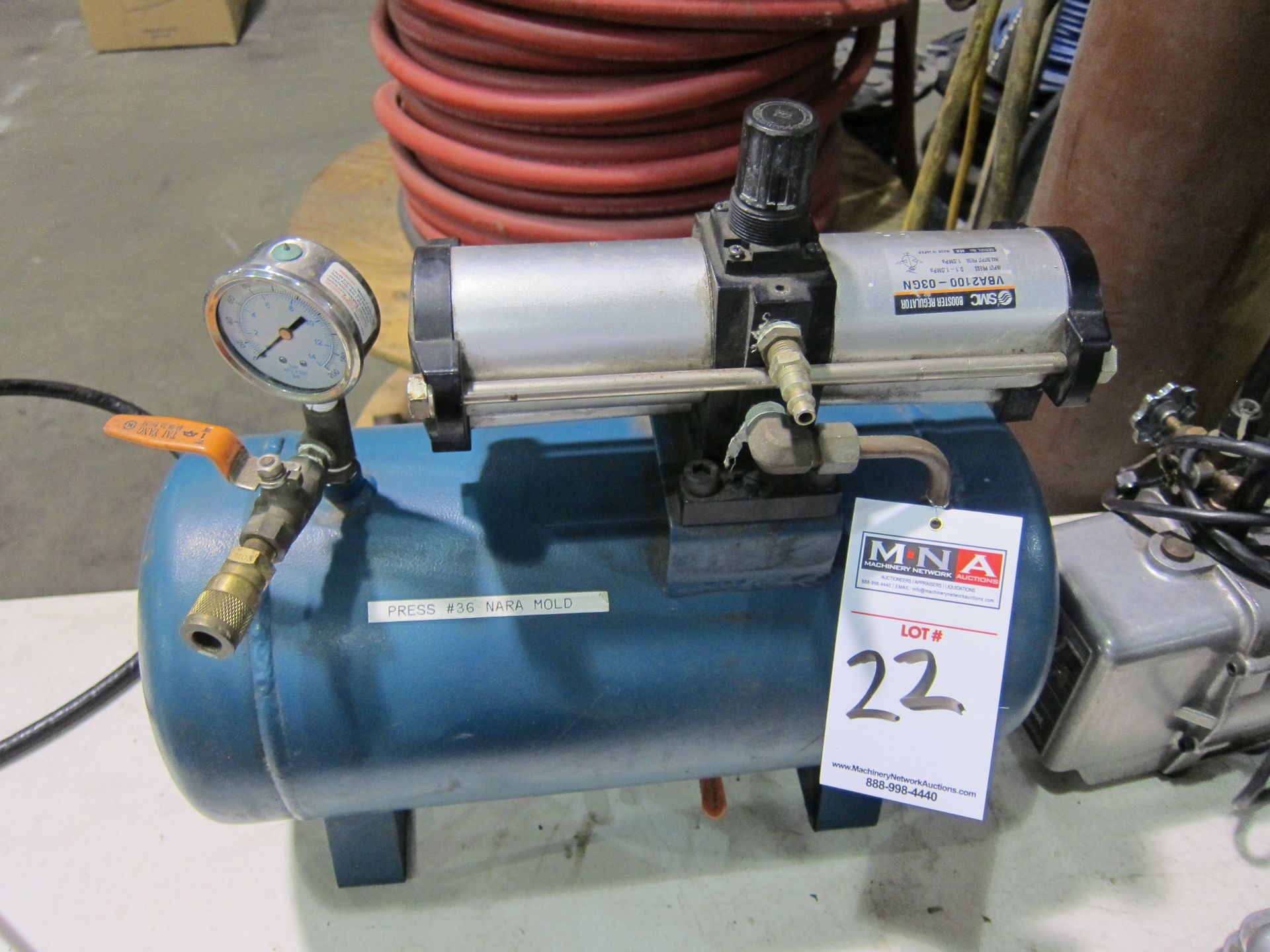 AIR TANK W/ BOOSTER REGULATOR - Image 3 of 5