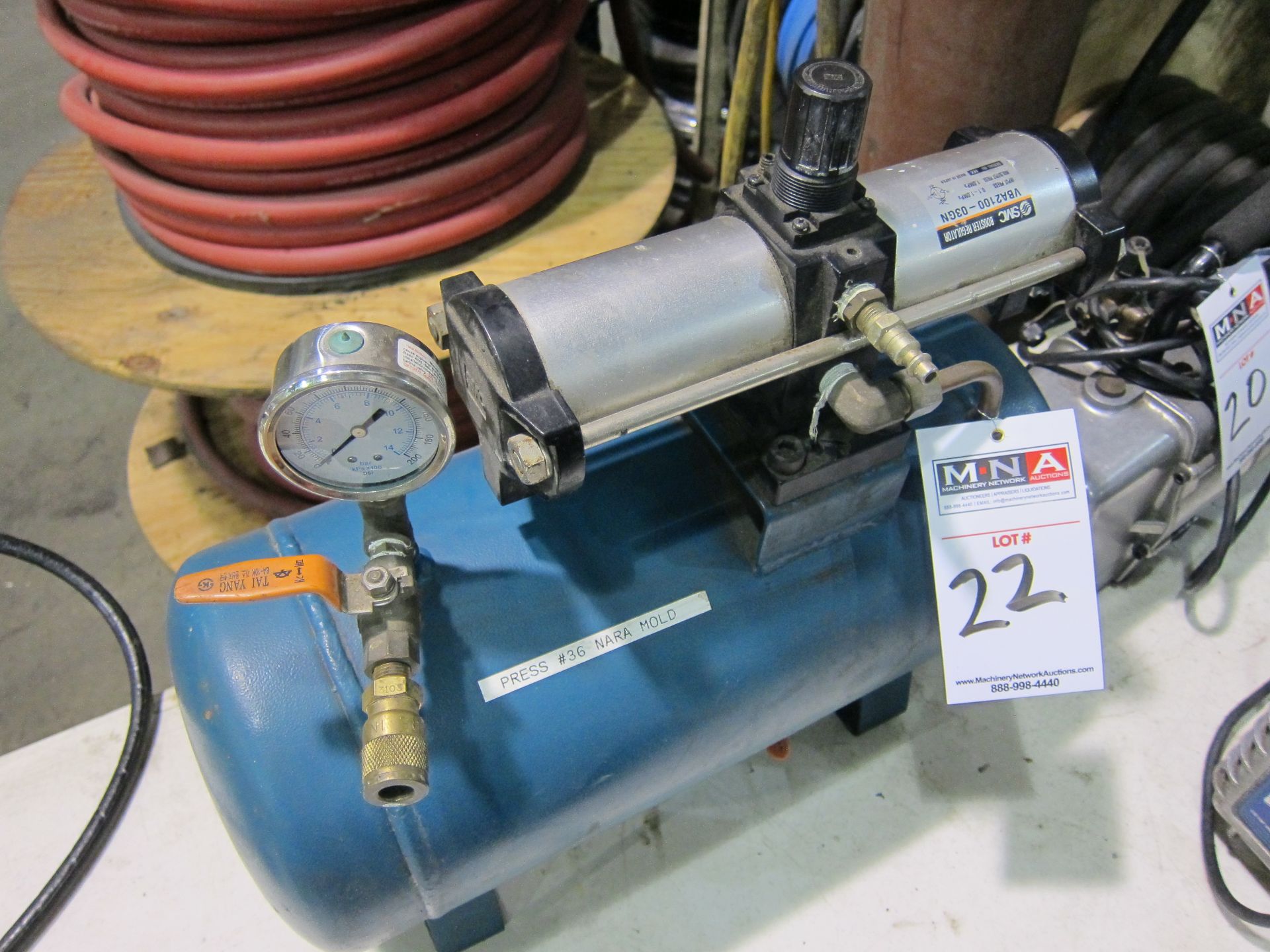 AIR TANK W/ BOOSTER REGULATOR - Image 4 of 5