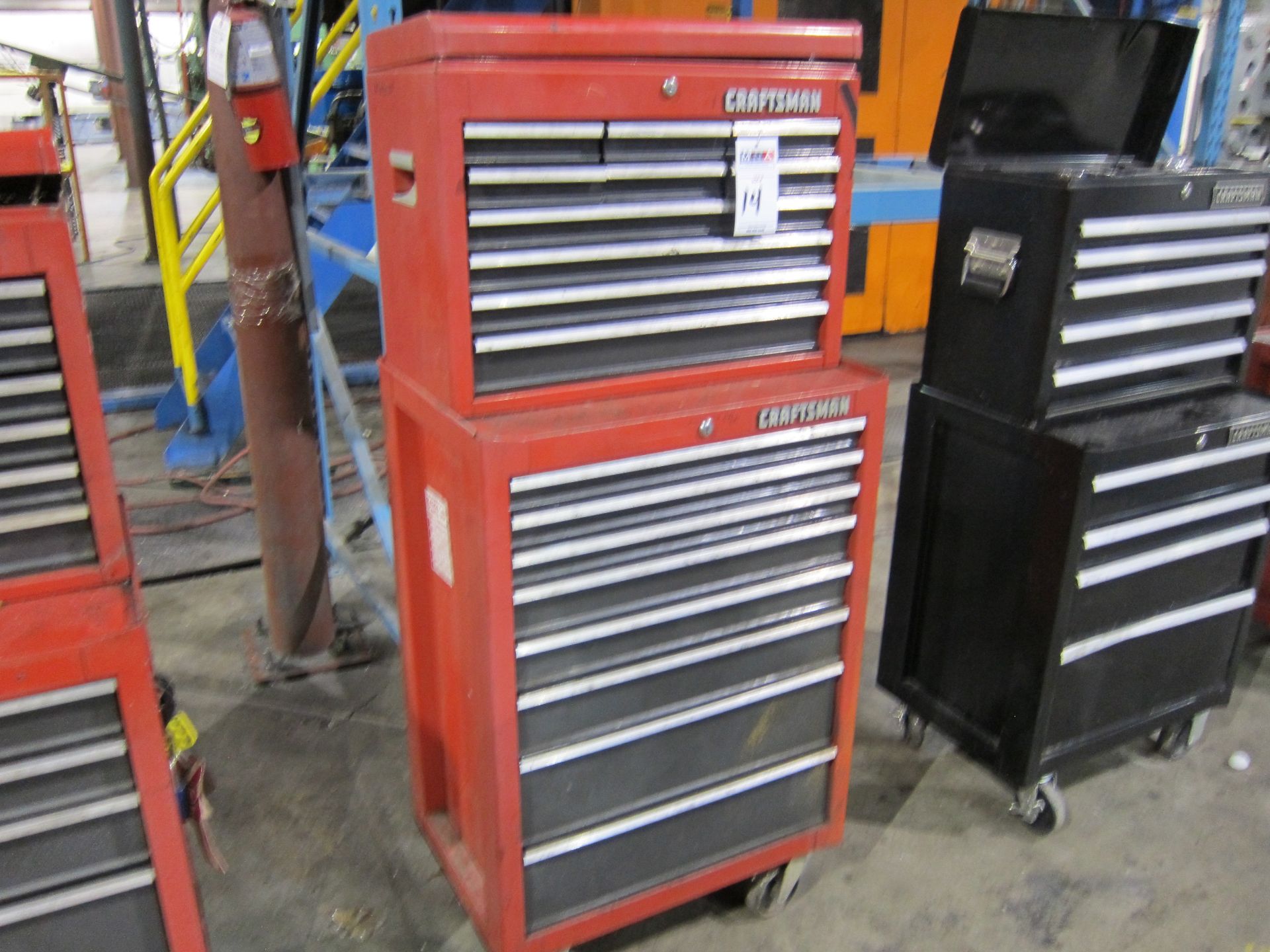 CRAFTSMAN  ROLL A WAY TOOL BOX - Image 2 of 2