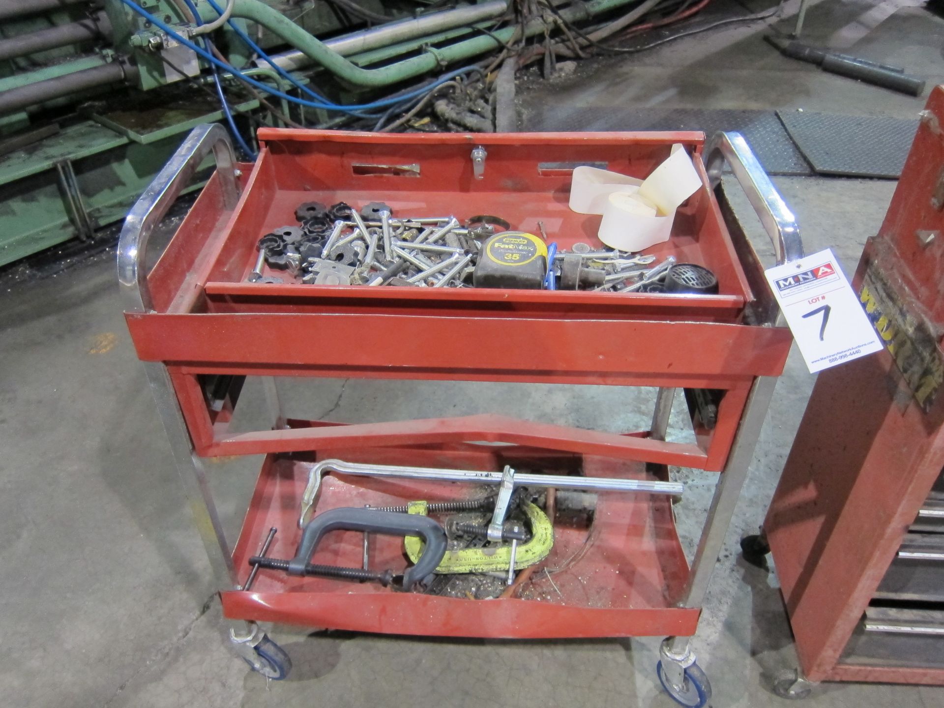 ROLL A WAY TOOL CART