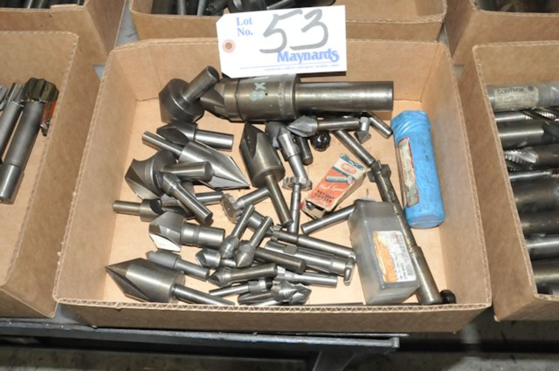 Box of Countersinks and Deburs