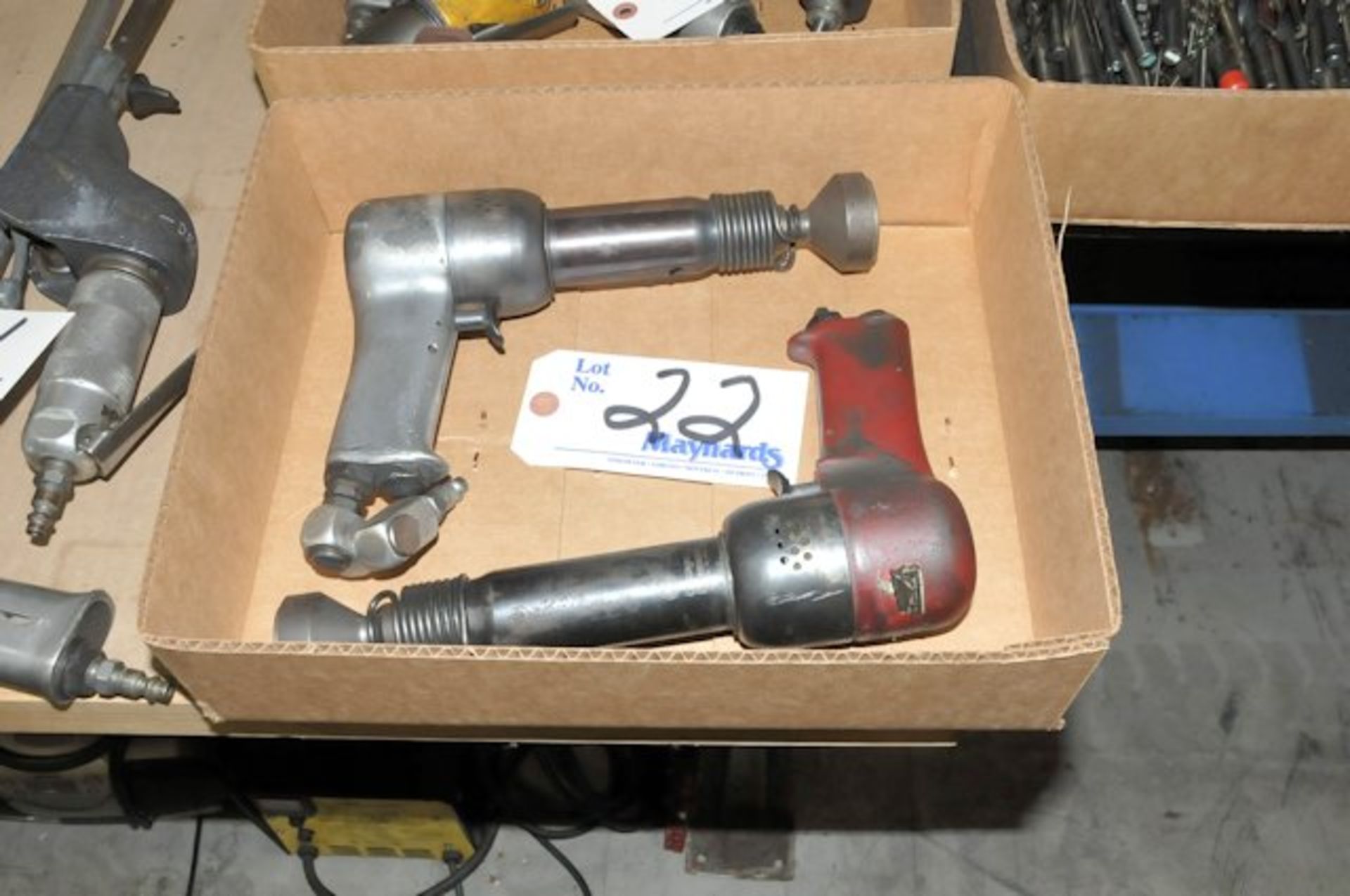 Box of (2) Pneumatic Air Hammers