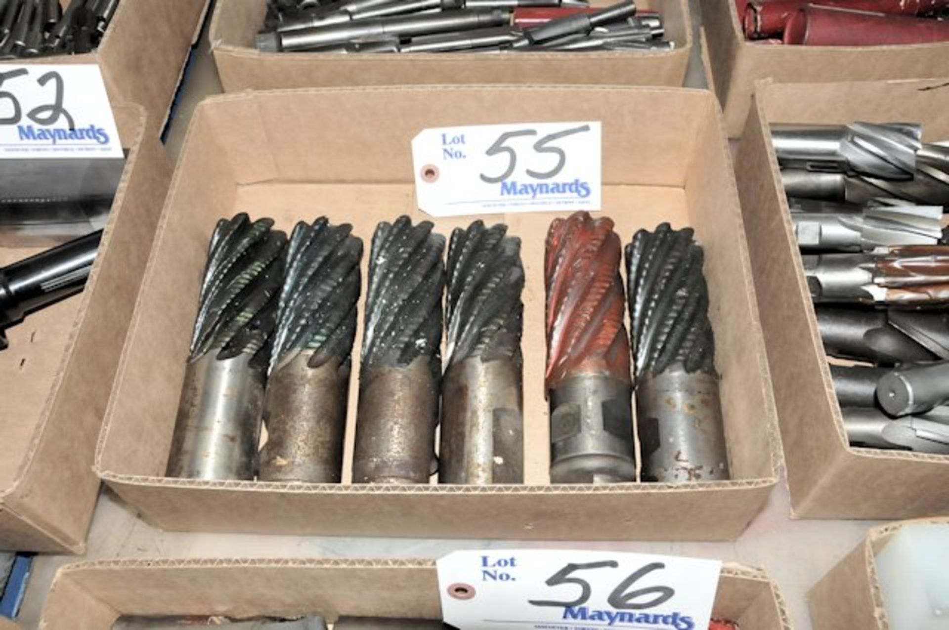 Box of Roughing End Mills