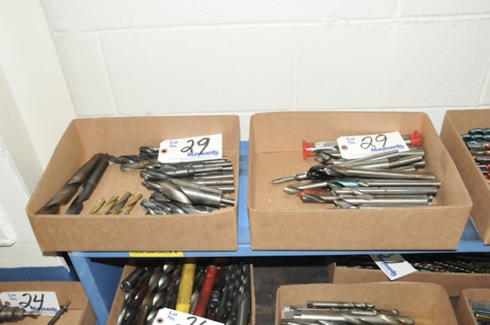 Lot-(2) Boxes of Straight Shank Drills