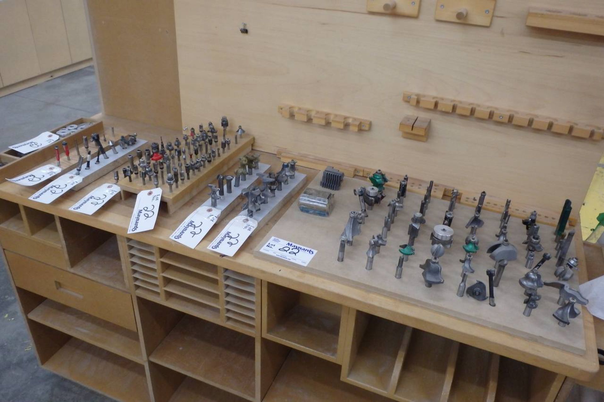 Large Quantity of Router Tooling