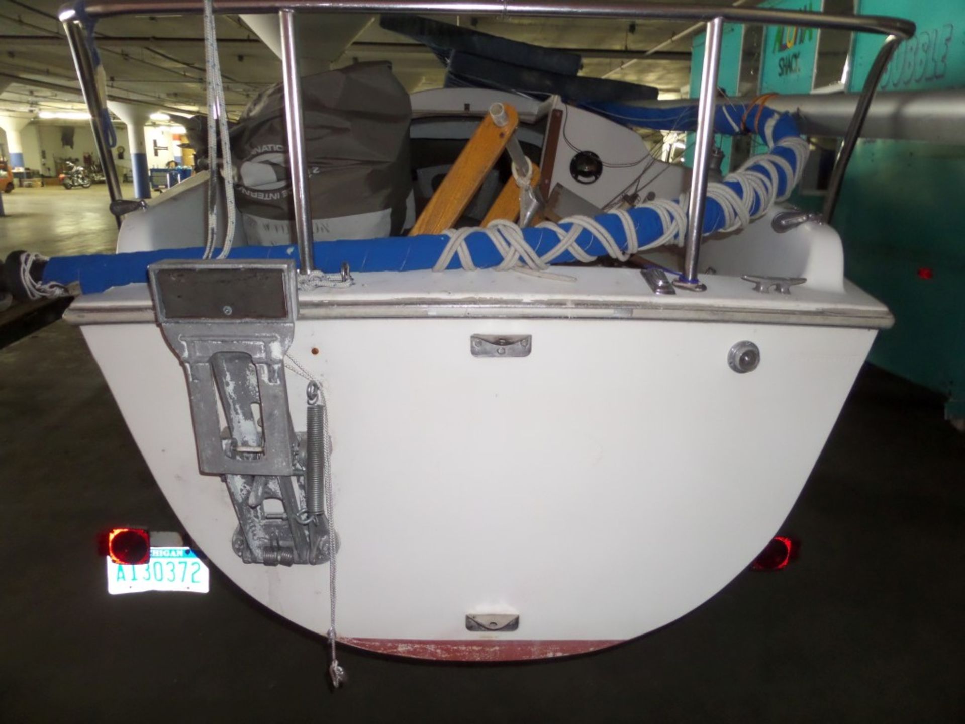 20' Sail Boat & Trailer - Bill of Sale - Image 5 of 8