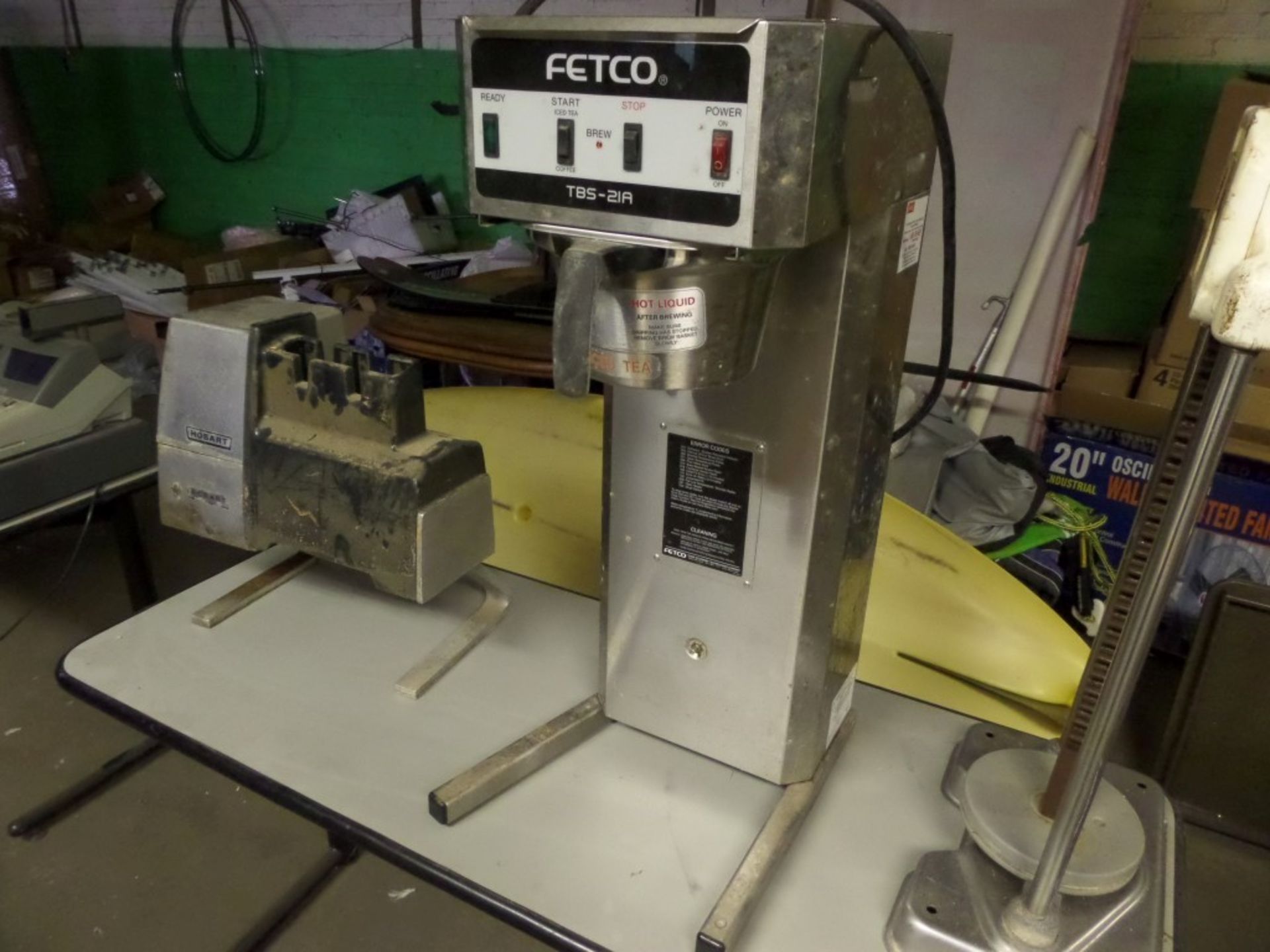 Fetco Large Commercial Coffee/Tea Brewer Computer Controled