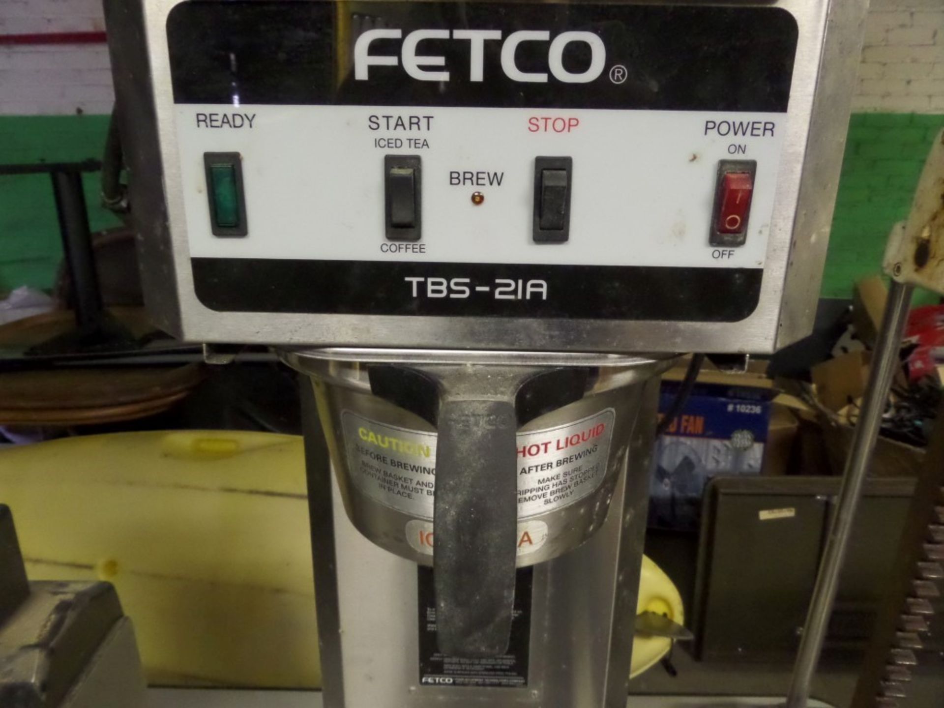 Fetco Large Commercial Coffee/Tea Brewer Computer Controled - Image 2 of 5