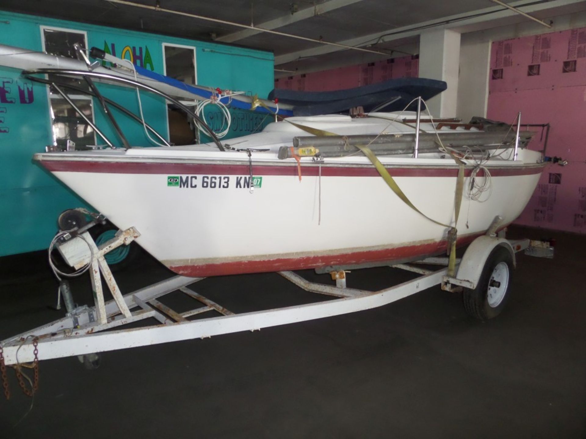 20' Sail Boat & Trailer - Bill of Sale