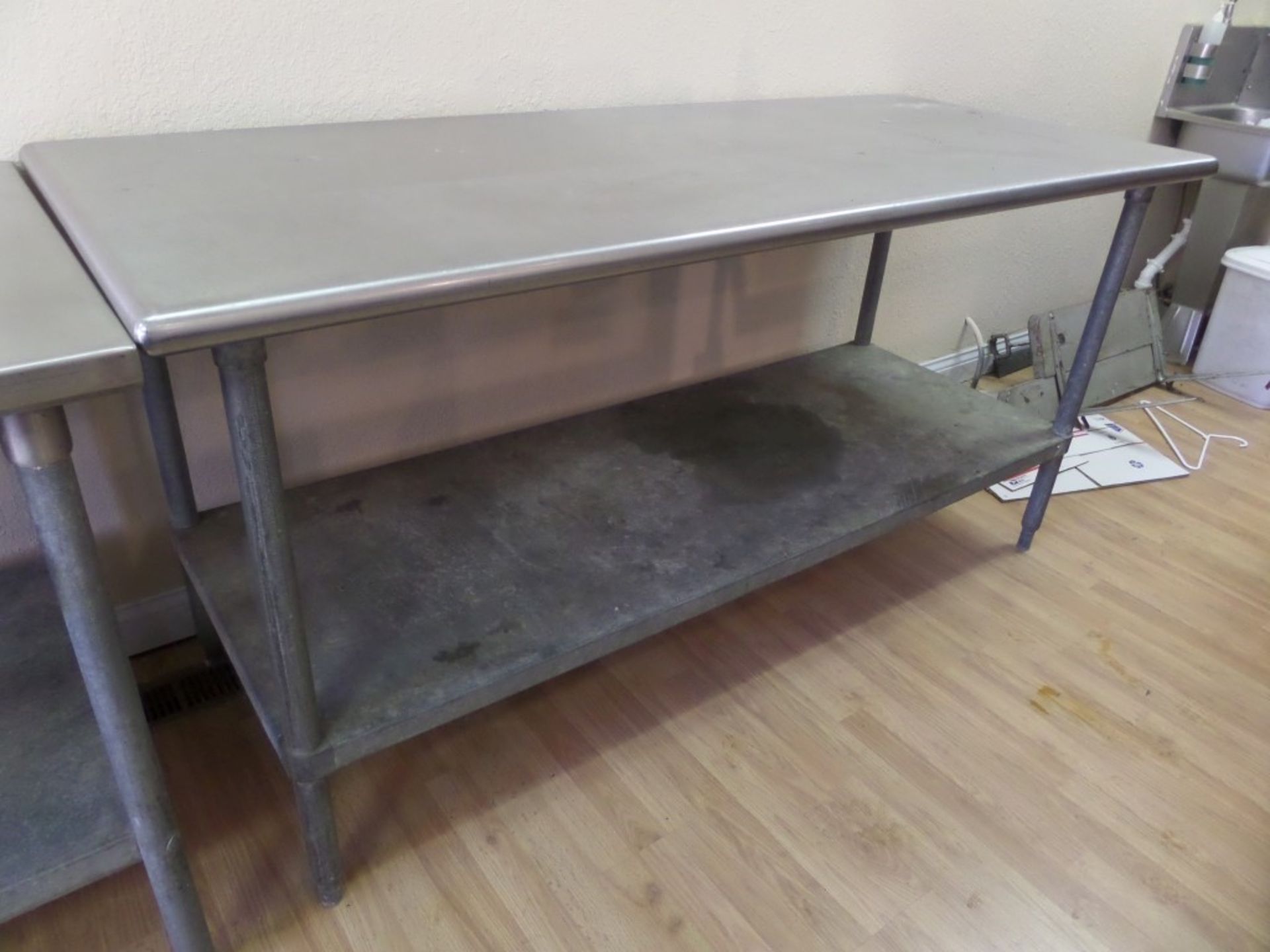 6' Stainless Steel Commercial Food Grade NSF Table - Image 2 of 3