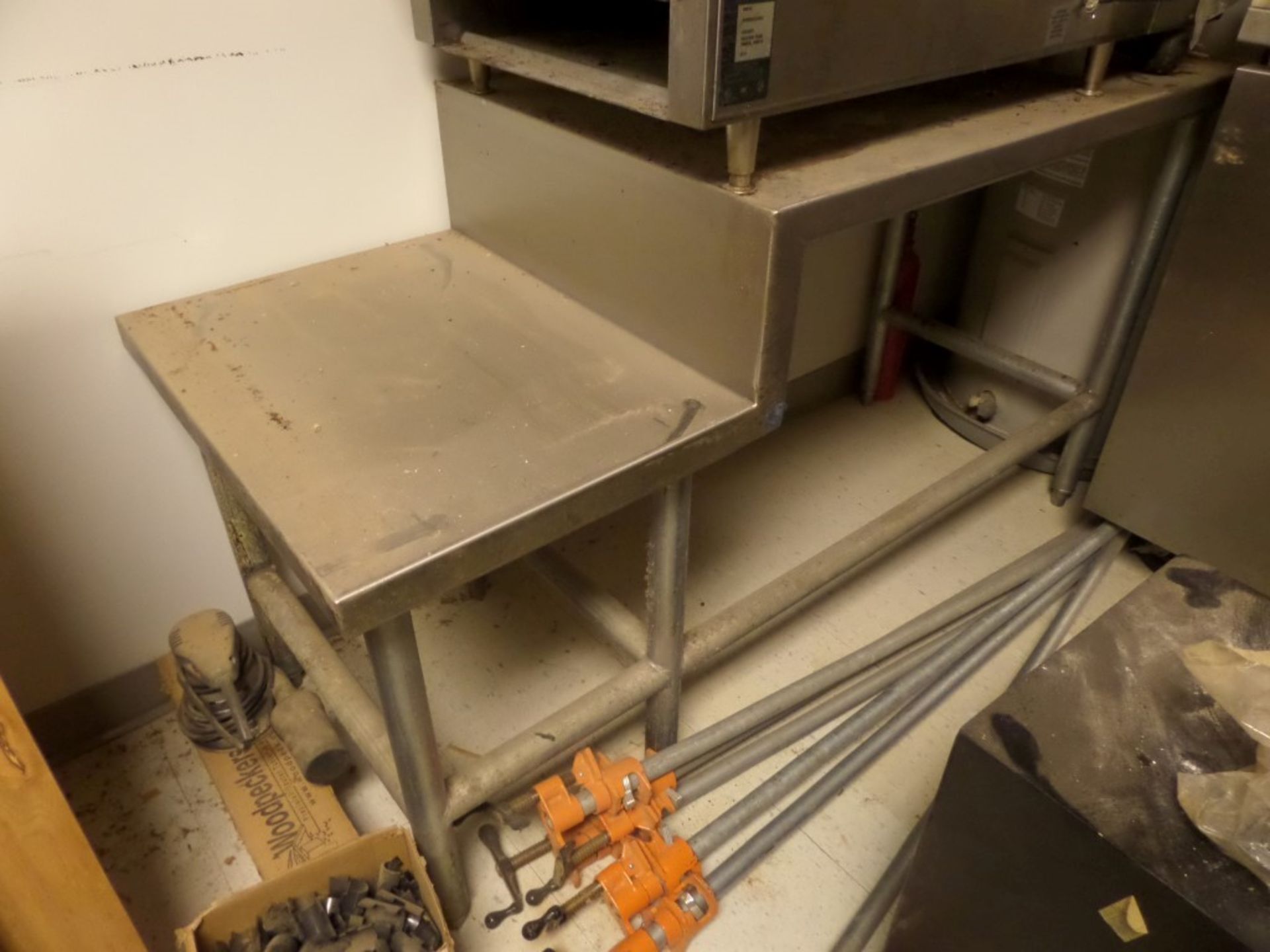 2 Tier Stainless Steel Oven Table NSF Cert. - Image 2 of 2