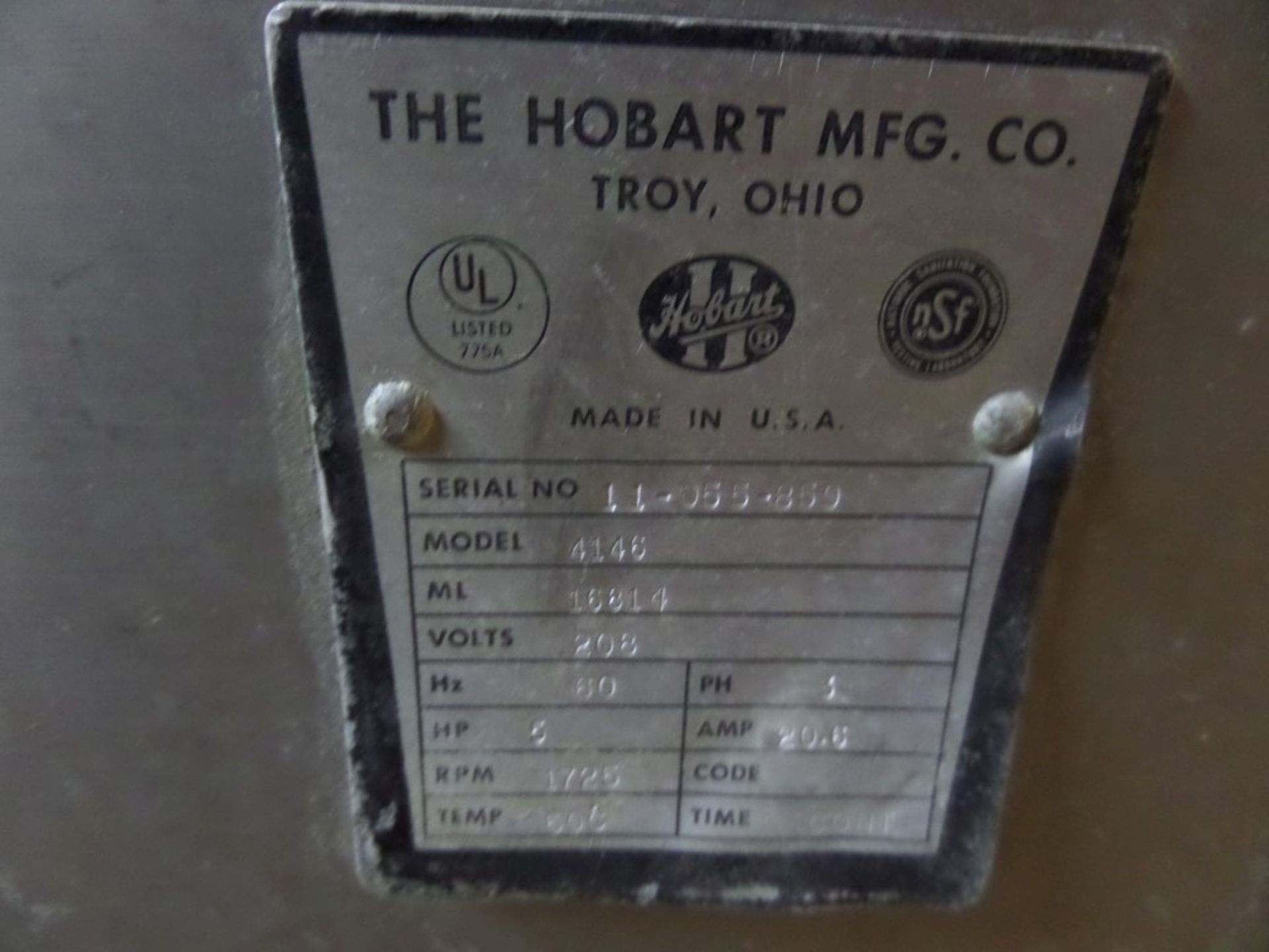 Hobart 4146 Commercial 32# Meat Grinder - Image 3 of 5