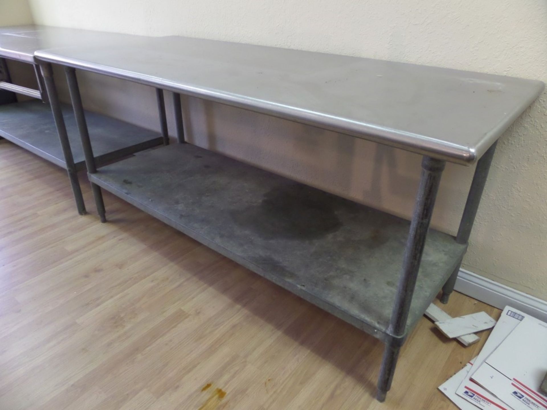 6' Stainless Steel Commercial Food Grade NSF Table