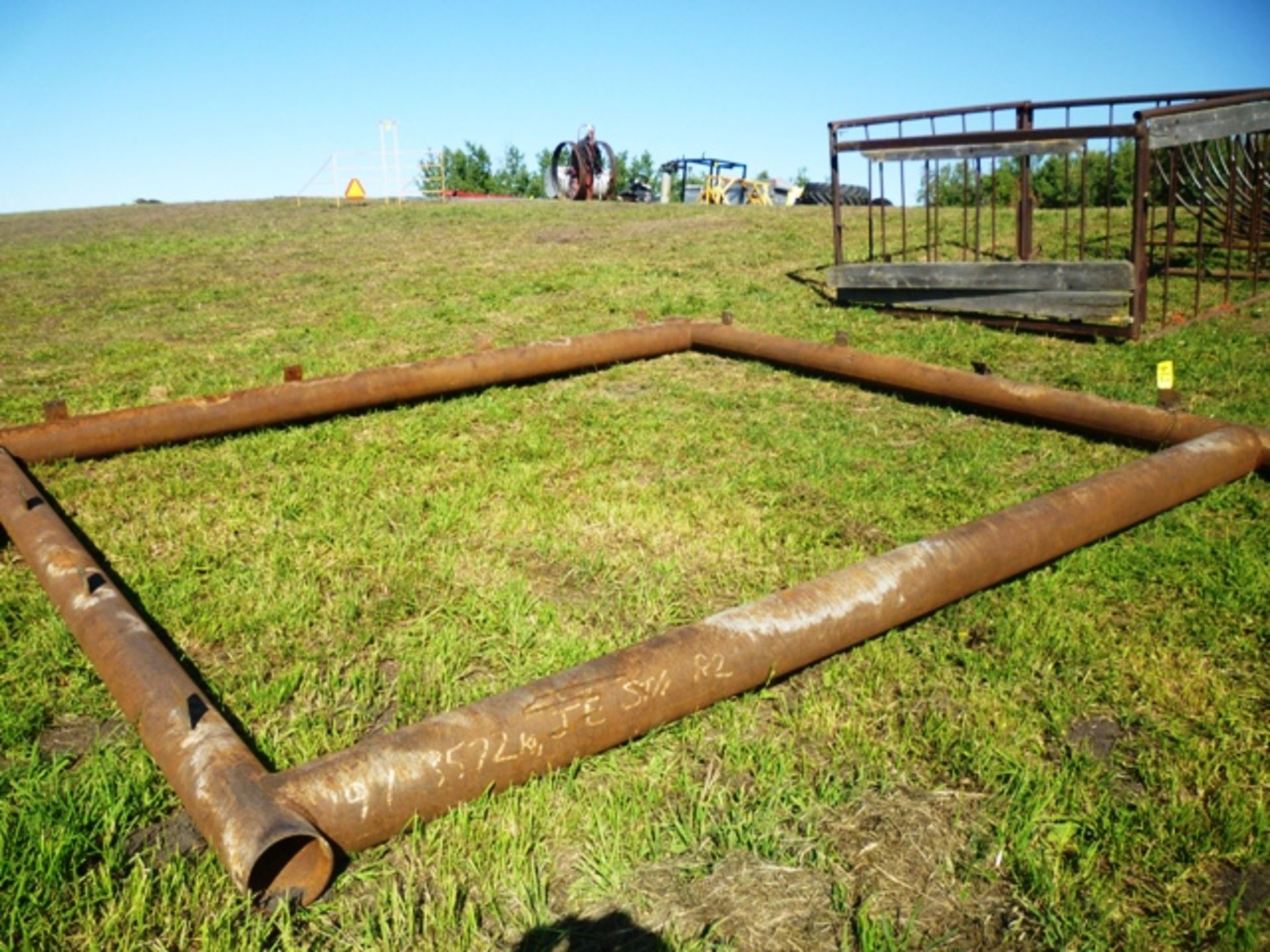 13'X14' PIPE FRAME FOUNDATION