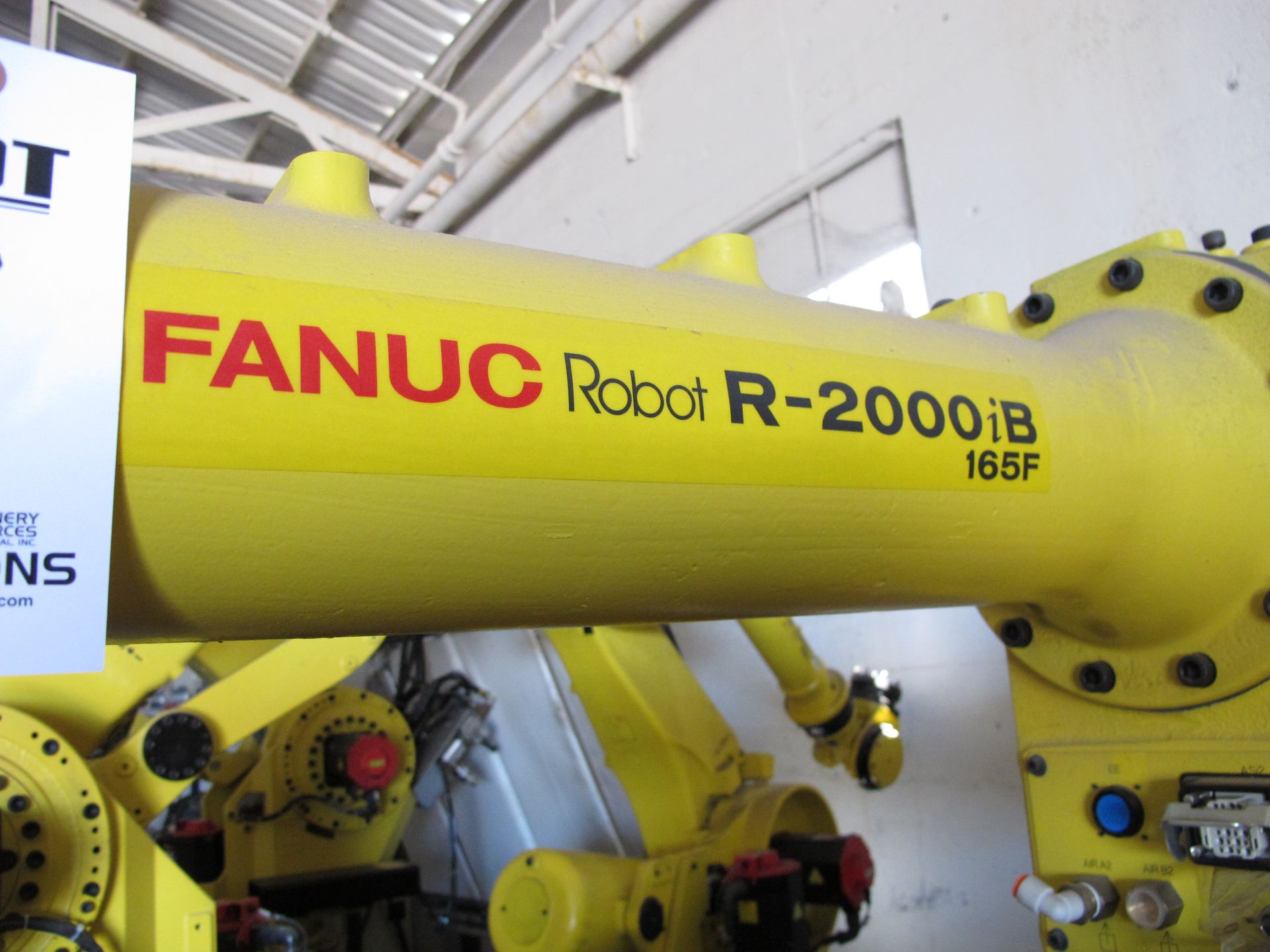 FANUC INDUSTRIAL JOINTED ARM ROBOT, MODEL R-2000iB 165F, TYPE A05B-1329-B201, MANUFACTURED MAY - Image 2 of 9