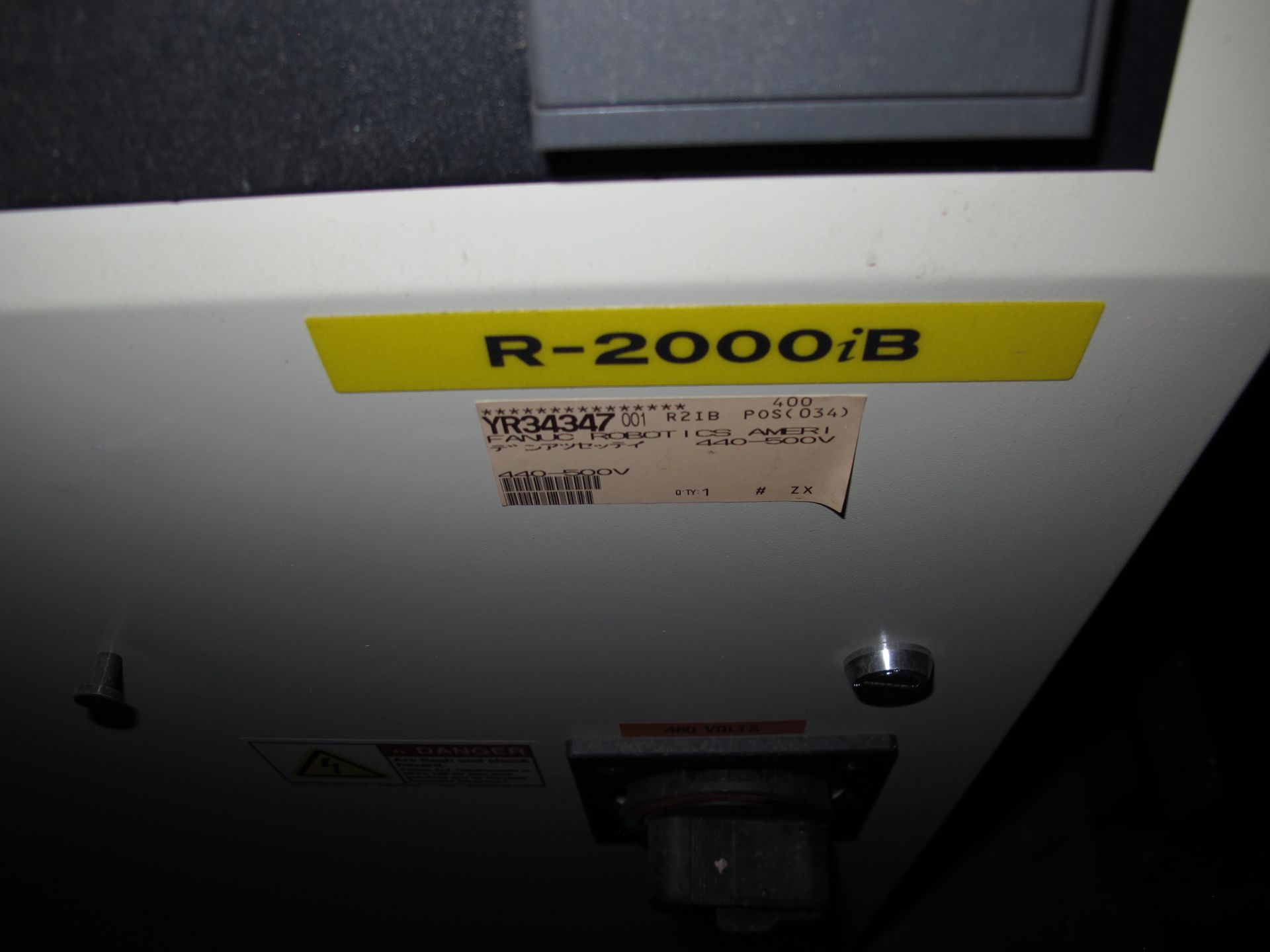 FANUC INDUSTRIAL JOINTED ARM ROBOT, MODEL R-2000iB 165F, TYPE A05B-1329-B201, MANUFACTURED MAY - Image 8 of 9