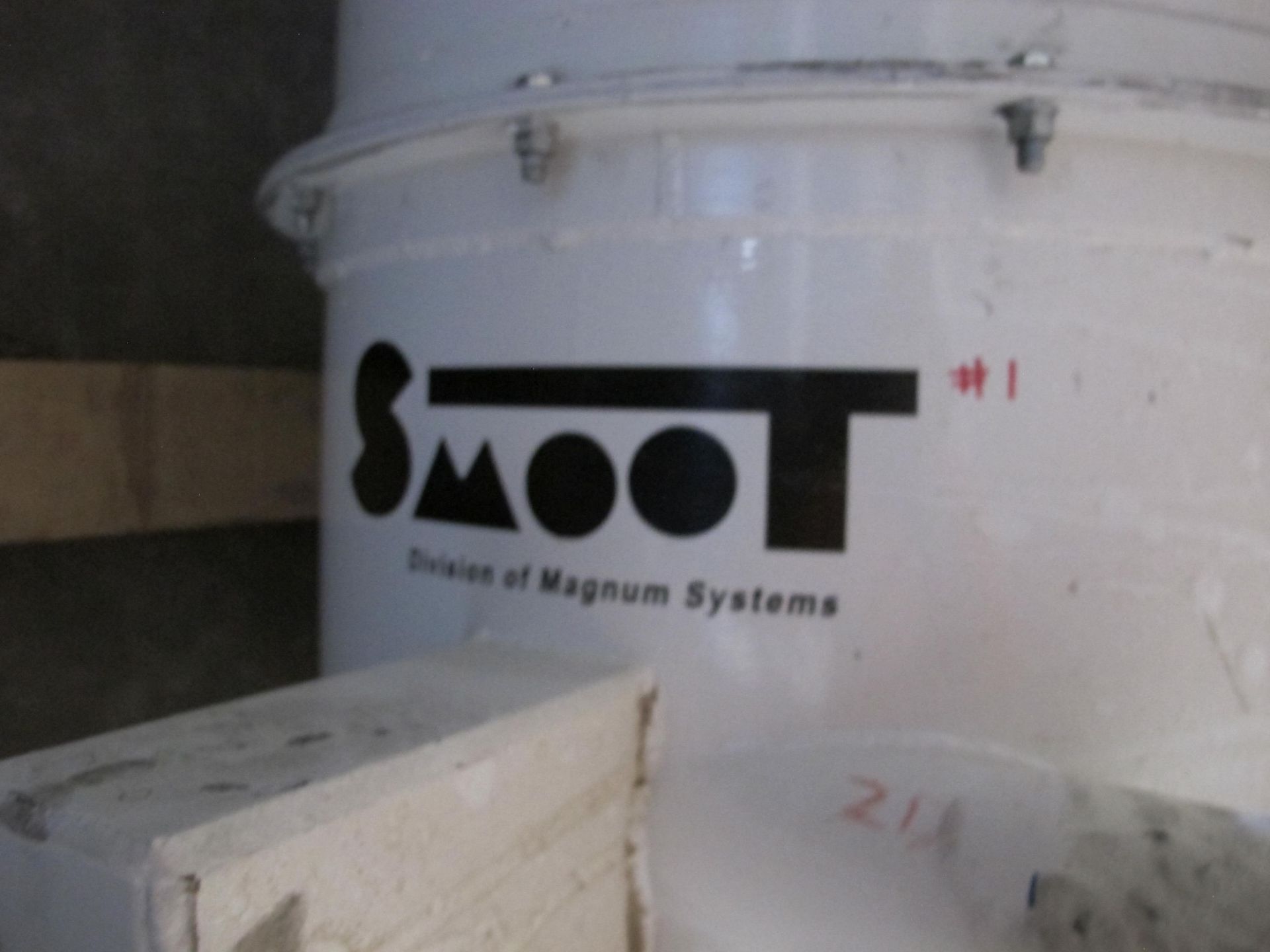SMOOT ROTARY AIR LOCK WITH VACUUM FILTERS, BROWNING 1/2 HP MOTOR, 12.0 RPM, BROWNING SYNCROGEAR - Image 2 of 6