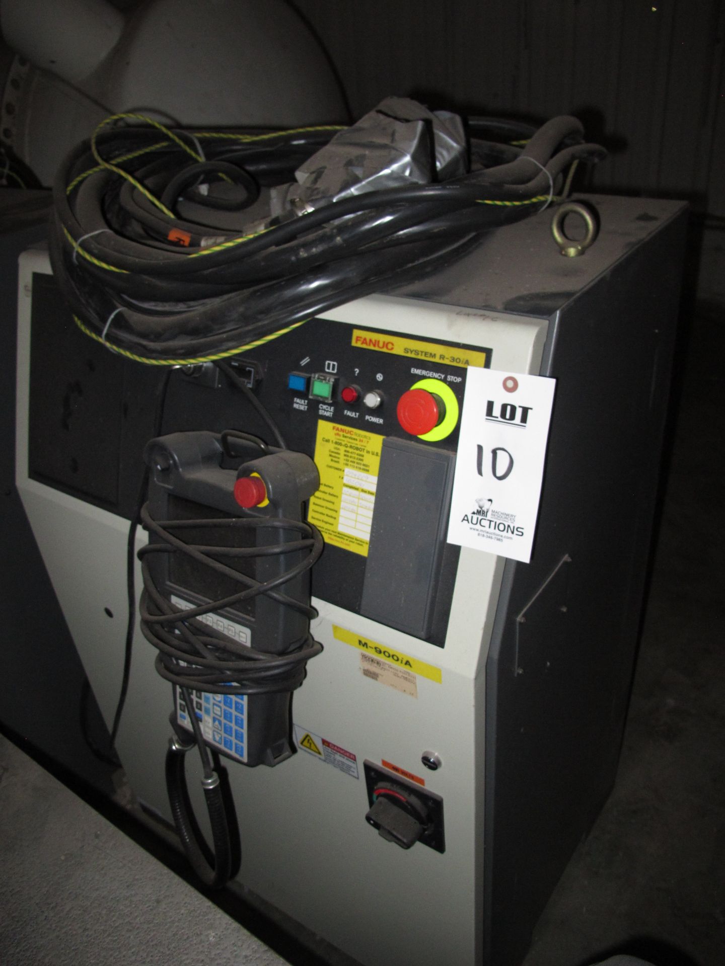 FANUC INDUSTRIAL JOINTED ARM ROBOT, MODEL M-900iA 350, TYPE A05B-1327-B501, MANUFACTURED MAY 2010 ( - Image 7 of 10