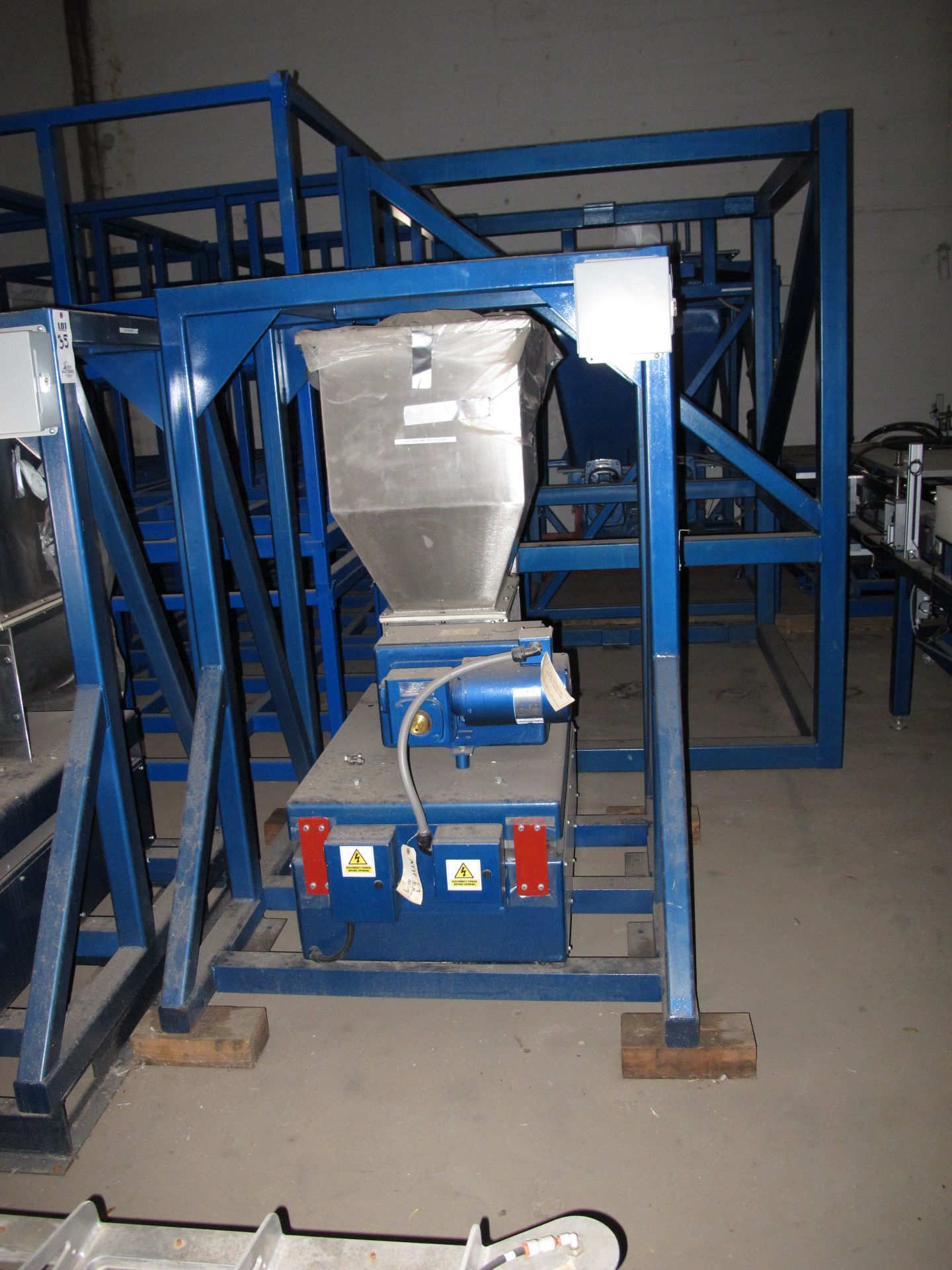 ACRISON GRAVIMETRIC WEIGH FEEDER/MIXER, MODEL 402-2500-450-105Z-GG, WITH ACRI-LOK, LOADING &