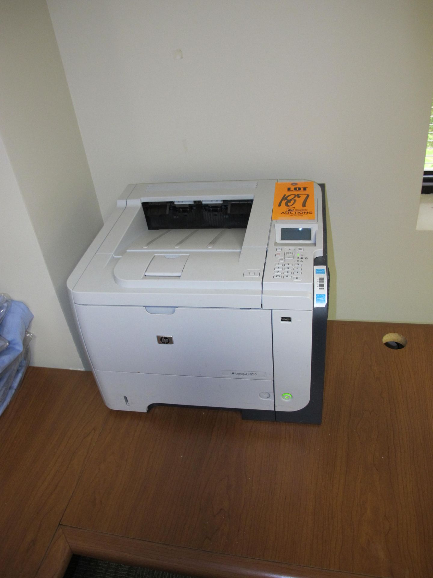 HP LaserJet P3015 Printer with Power Cable & USB