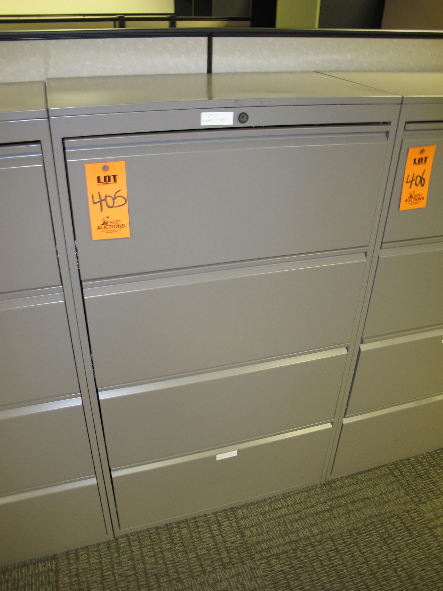Metal 4-Drawer Lateral File Cabinets