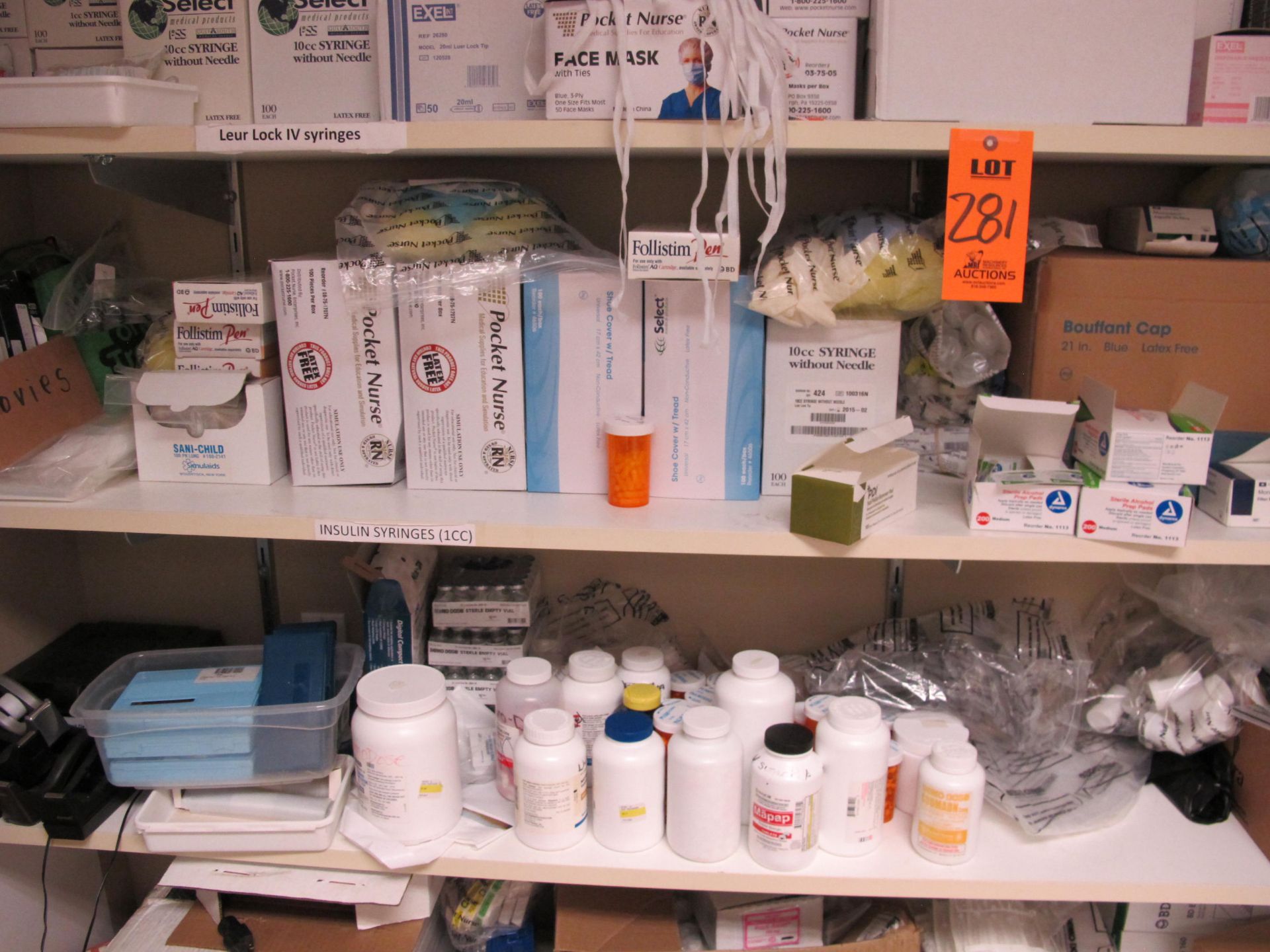 Contents of Closet including Medical Supplies - Image 2 of 4