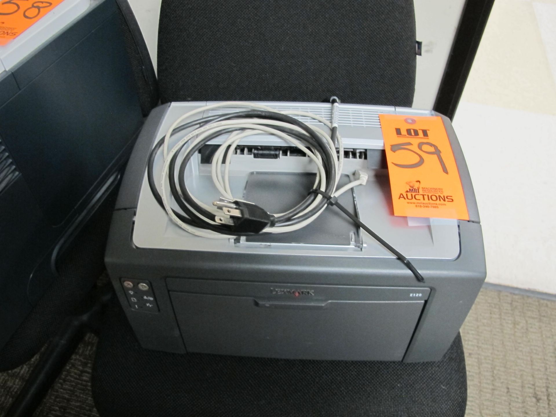 LexMark E120 Printer with Power Cable & USB