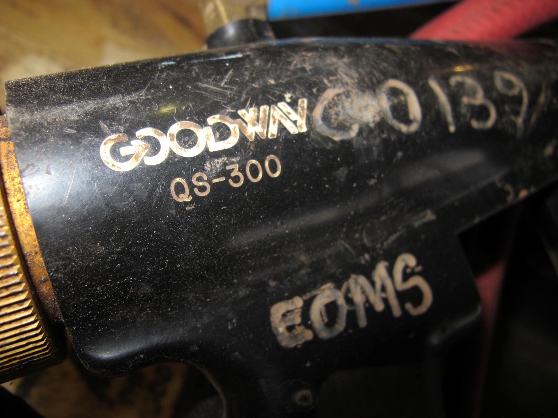 LOT TO INCLUDE: (1) GOODWAY CONDENSER TUBE CLEANING GUN, MODEL QS-300, (1) HILTI PISTON DRIVE POWDER - Image 3 of 3