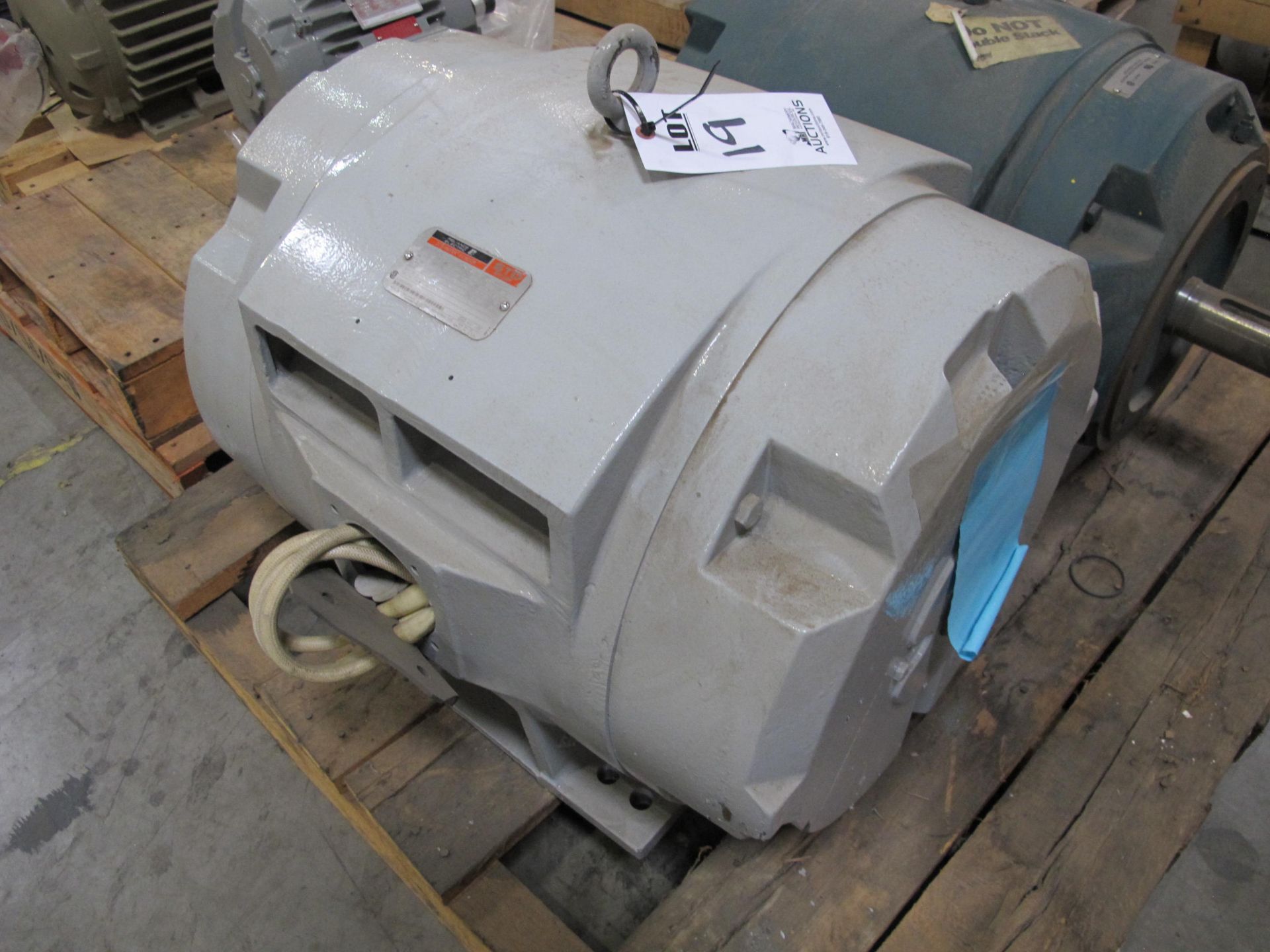 LOT TO INCLUDE: (1) RELIANCE ELECTRIC AC MOTOR, ID P4060459B, 10O HP, 3 PHASE, 1780 RPM, 460 V, - Image 2 of 5