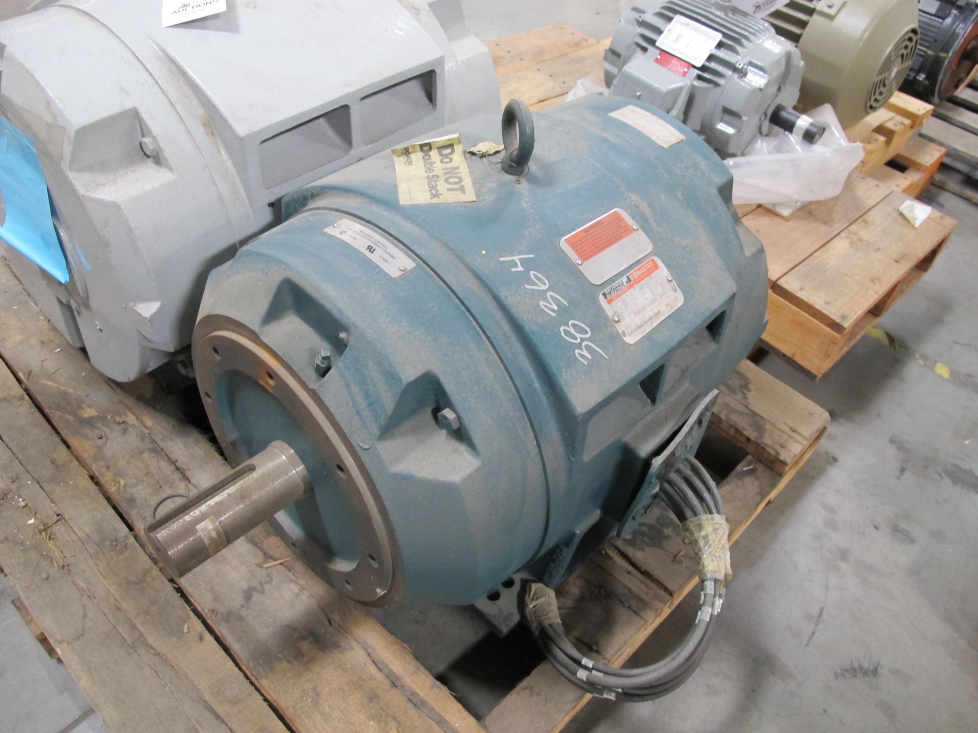 LOT TO INCLUDE: (1) RELIANCE ELECTRIC AC MOTOR, ID P4060459B, 10O HP, 3 PHASE, 1780 RPM, 460 V, - Image 4 of 5