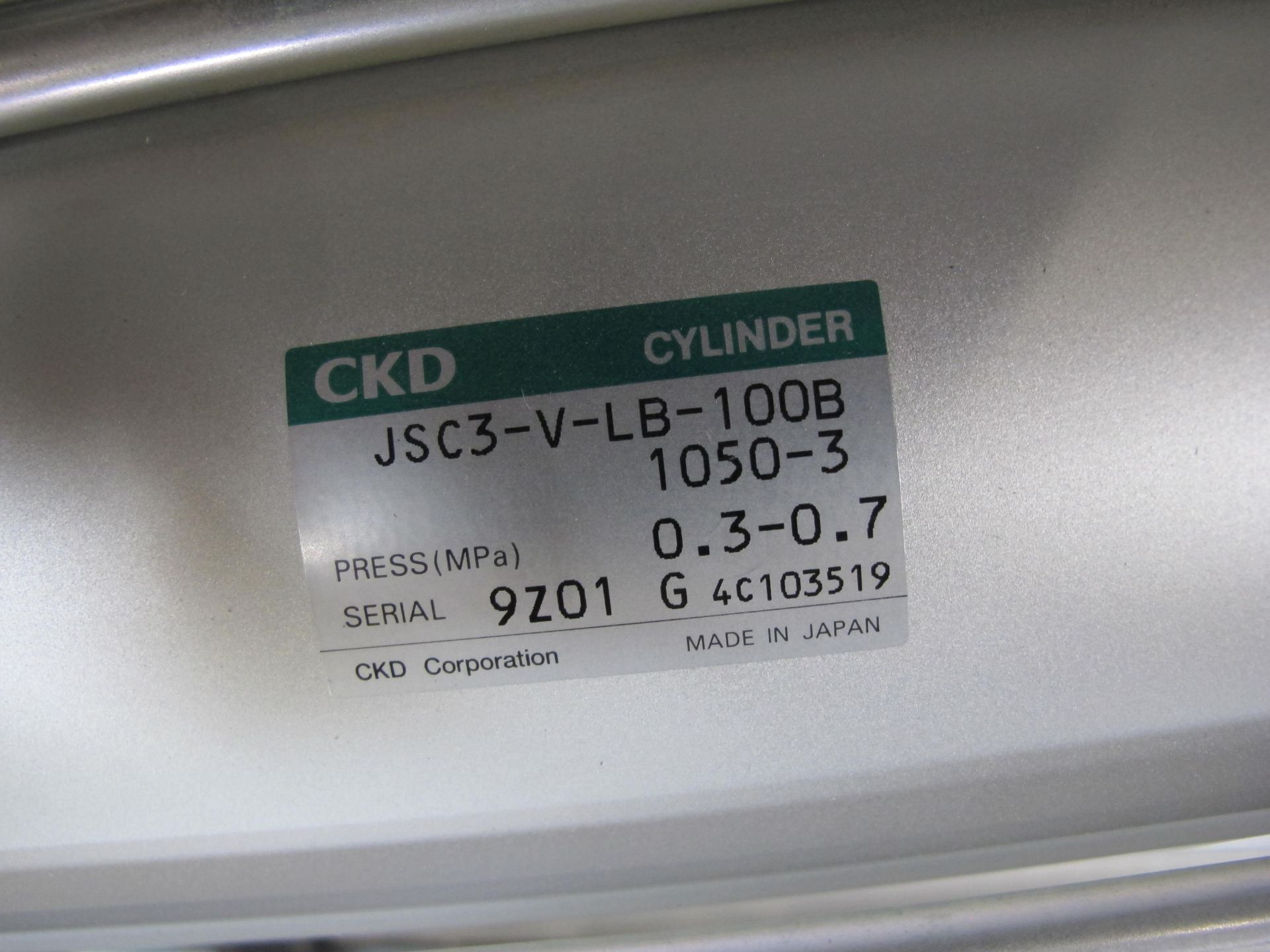 PALLET LOT TO INCLUDE BUT NOT LIMITED TO: SMC AND CKD CYLINDERS, MODELS; XCA-00-125-1250-FL238545, - Image 3 of 4