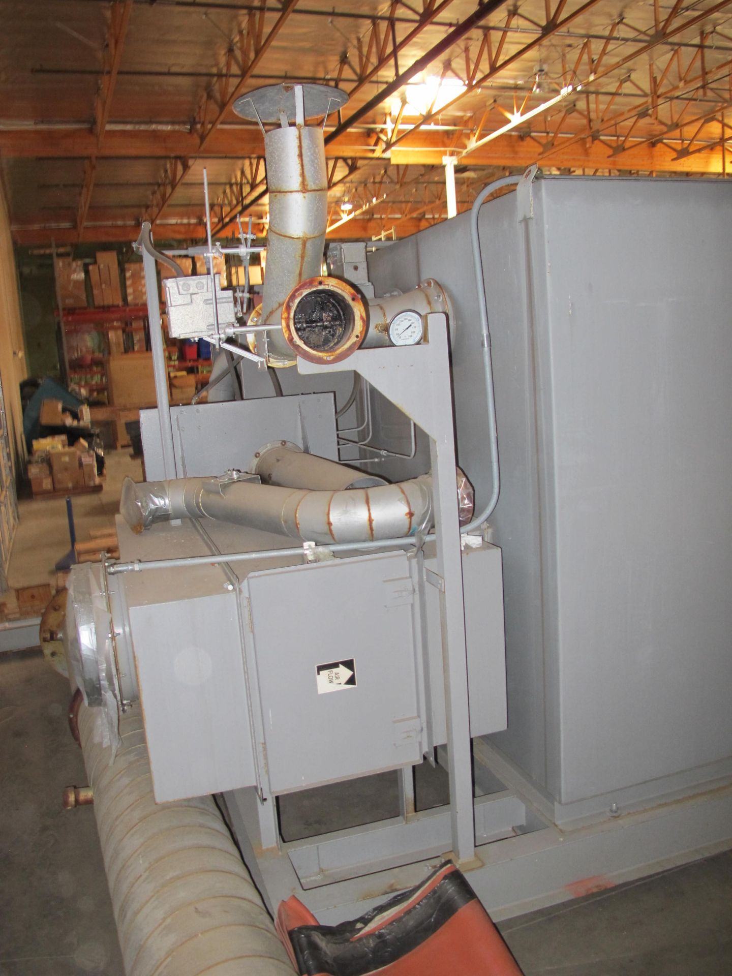 ANGUIL ZEOLITE ROTOR CONCENTRATOR SYSTEM W/ CATALYTIC OXIDIZER CLEAN AIR SYSTEM, TYPE SC-BH-1525- - Image 3 of 9