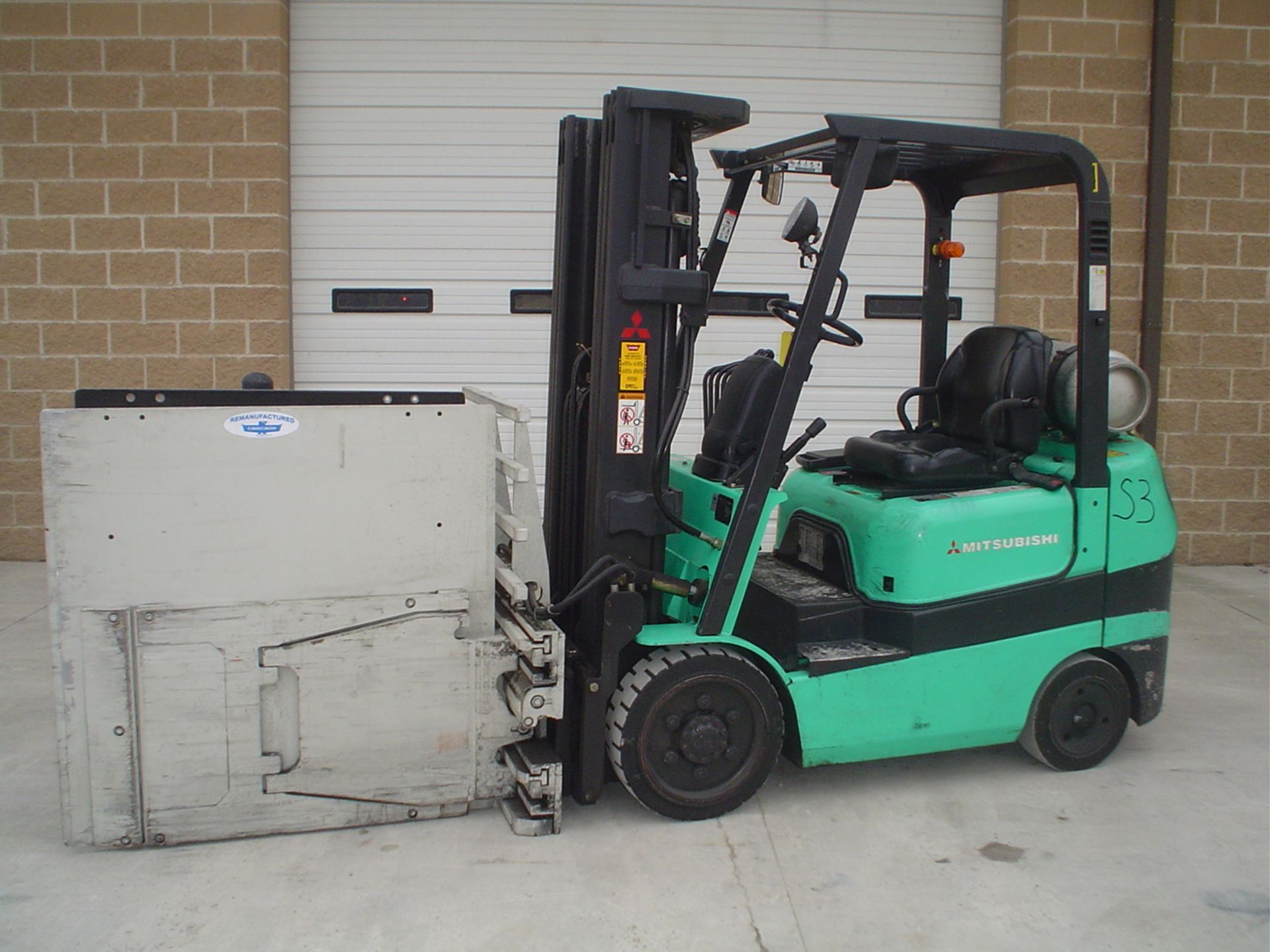 MITSUBISHI 5,000 LB. CAP. FORKLIFT, MODEL FGC25K, LPG, 4,246 HOURS ***LOCATED IN HAMILTON, OH***