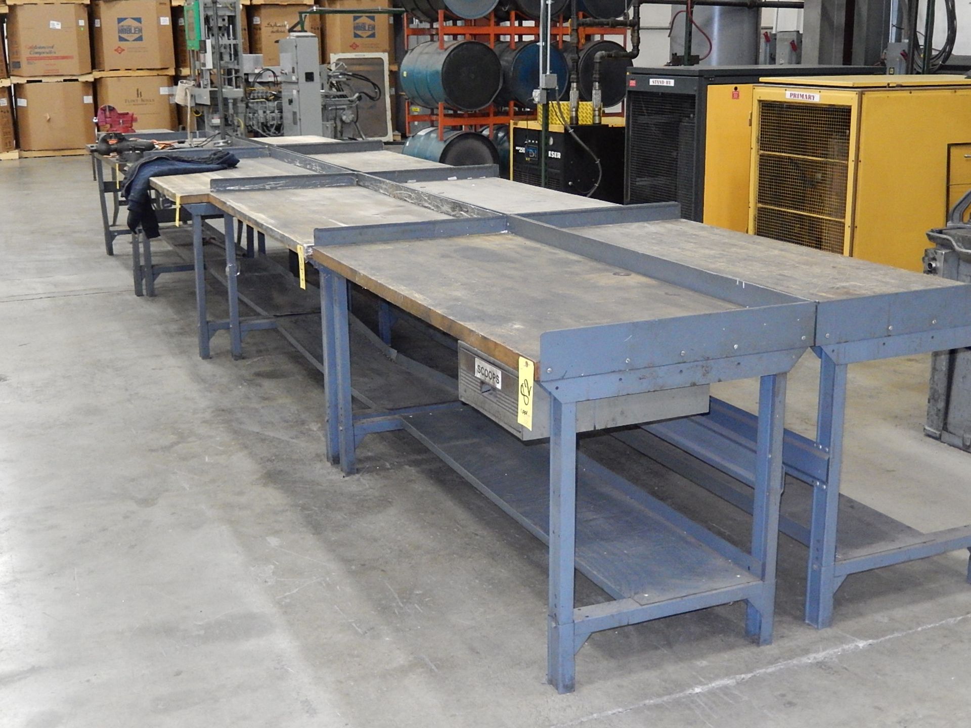 30'' X 72'' MAPLE TOP WORKBENCH - Image 2 of 2