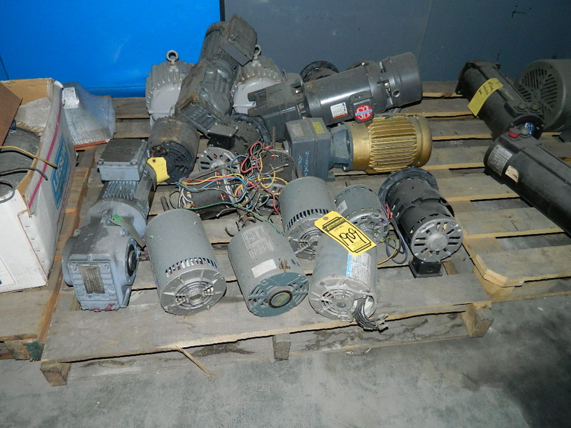 SKID OF MISC. MOTORS